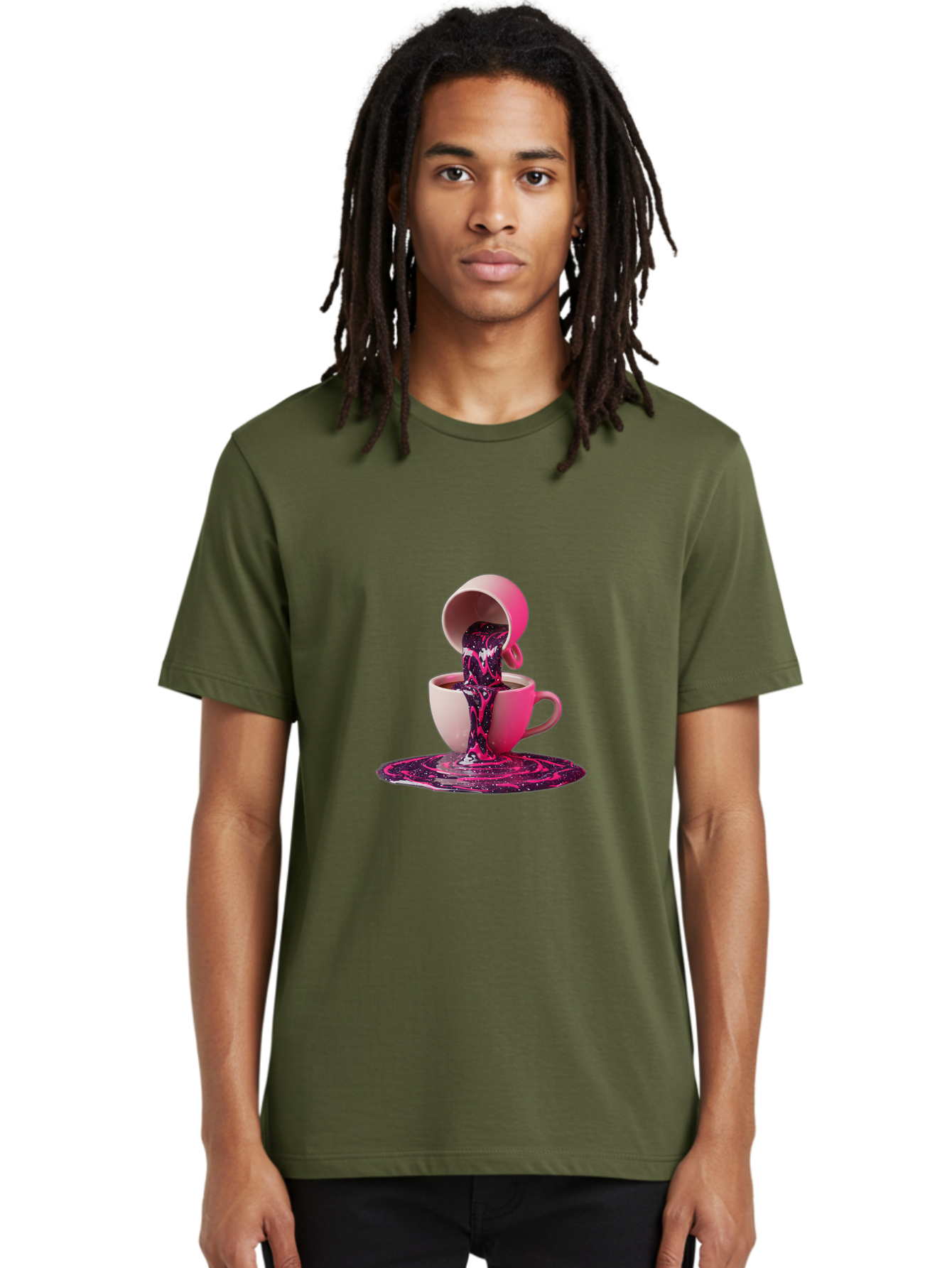 Cups Men'S Graphic Tee, 100% Cotton, Comfortable Casual Summer Wear, Machine Washable, Vintage Camera, Old Camera, Antique Camera, Black Camera, Classic Photography, Photography Equipment, Nostalgic Device, Film Camera, Camera Art Bam200