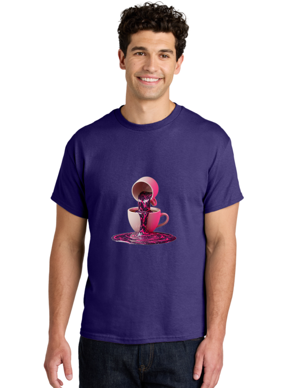Cups Men'S Graphic Tee, 100% Cotton, Comfortable Casual Summer Wear, Machine Washable, Vintage Camera, Old Camera, Antique Camera, Black Camera, Classic Photography, Photography Equipment, Nostalgic Device, Film Camera, Camera Art Bam200