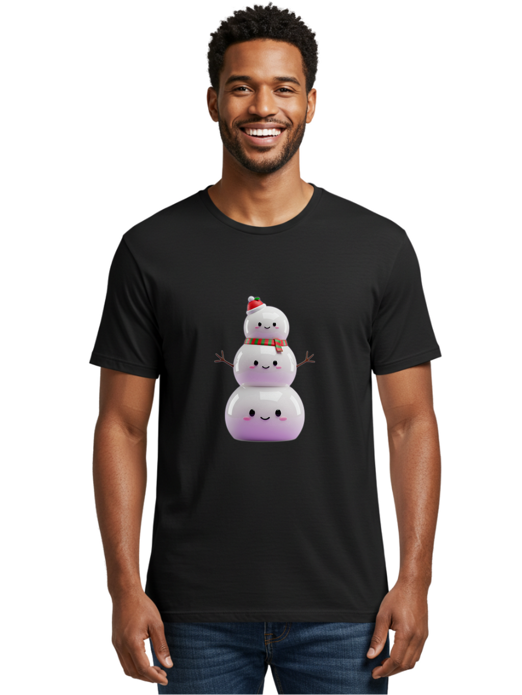 Cute-Snowman Men'S Graphic Tee, 100% Cotton, Comfortable Casual Summer Wear, Machine Washable, Vintage Camera, Old Camera, Antique Camera, Black Camera, Classic Photography, Photography Equipment, Nostalgic Device, Film Camera, Camera Art Bam203