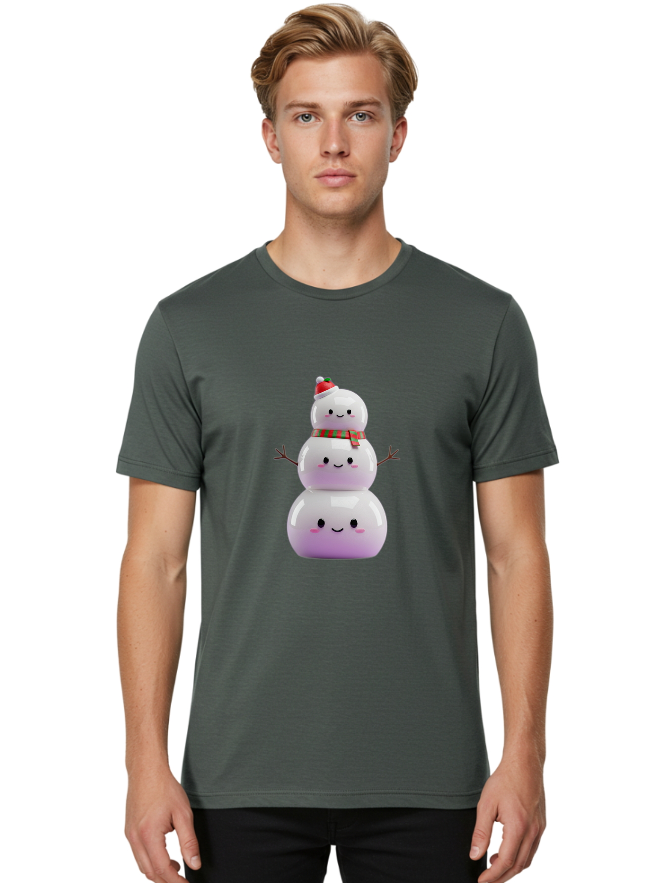 Cute-Snowman Men'S Graphic Tee, 100% Cotton, Comfortable Casual Summer Wear, Machine Washable, Vintage Camera, Old Camera, Antique Camera, Black Camera, Classic Photography, Photography Equipment, Nostalgic Device, Film Camera, Camera Art Bam203