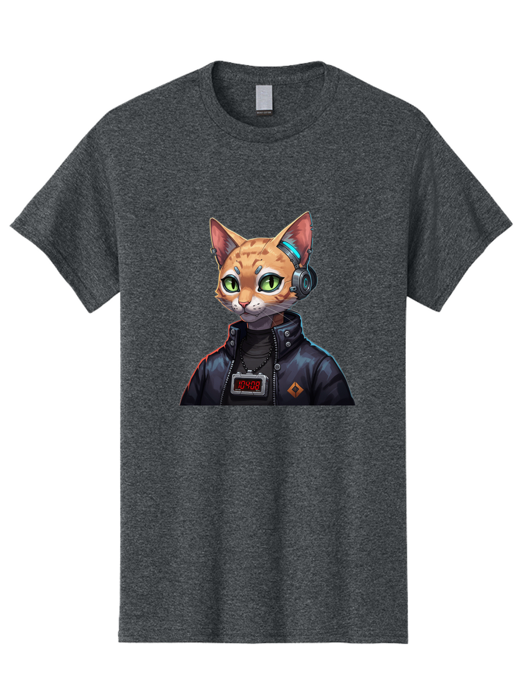 Cyber-Cat-10408 Men'S Graphic Tee, 100% Cotton, Comfortable Casual Summer Wear, Machine Washable, Vintage Camera, Old Camera, Antique Camera, Black Camera, Classic Photography, Photography Equipment, Nostalgic Device, Film Camera, Camera Art Bam206