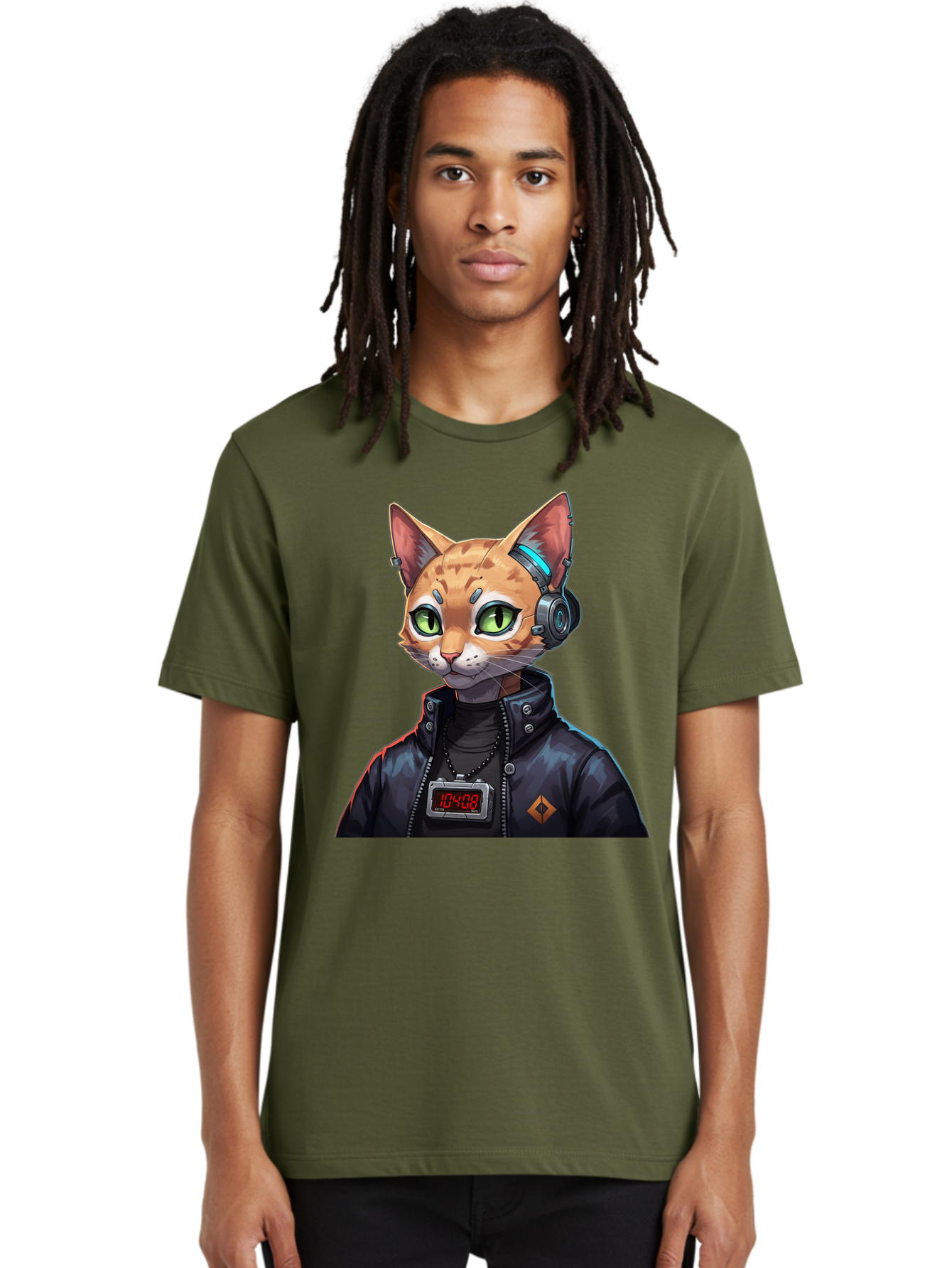 Cyber-Cat-10408 Men'S Graphic Tee, 100% Cotton, Comfortable Casual Summer Wear, Machine Washable, Vintage Camera, Old Camera, Antique Camera, Black Camera, Classic Photography, Photography Equipment, Nostalgic Device, Film Camera, Camera Art Bam206