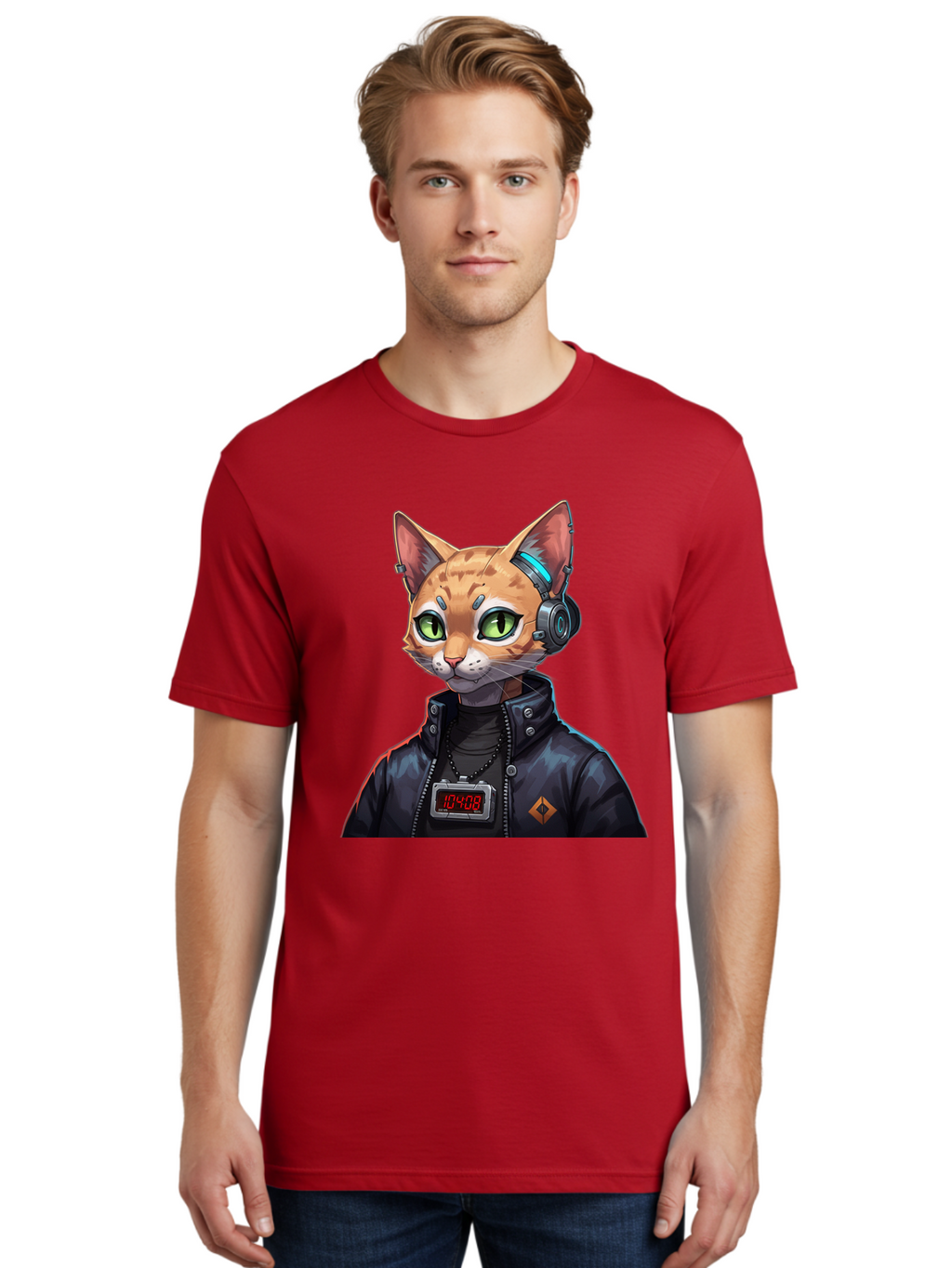Cyber-Cat-10408 Men'S Graphic Tee, 100% Cotton, Comfortable Casual Summer Wear, Machine Washable, Vintage Camera, Old Camera, Antique Camera, Black Camera, Classic Photography, Photography Equipment, Nostalgic Device, Film Camera, Camera Art Bam206