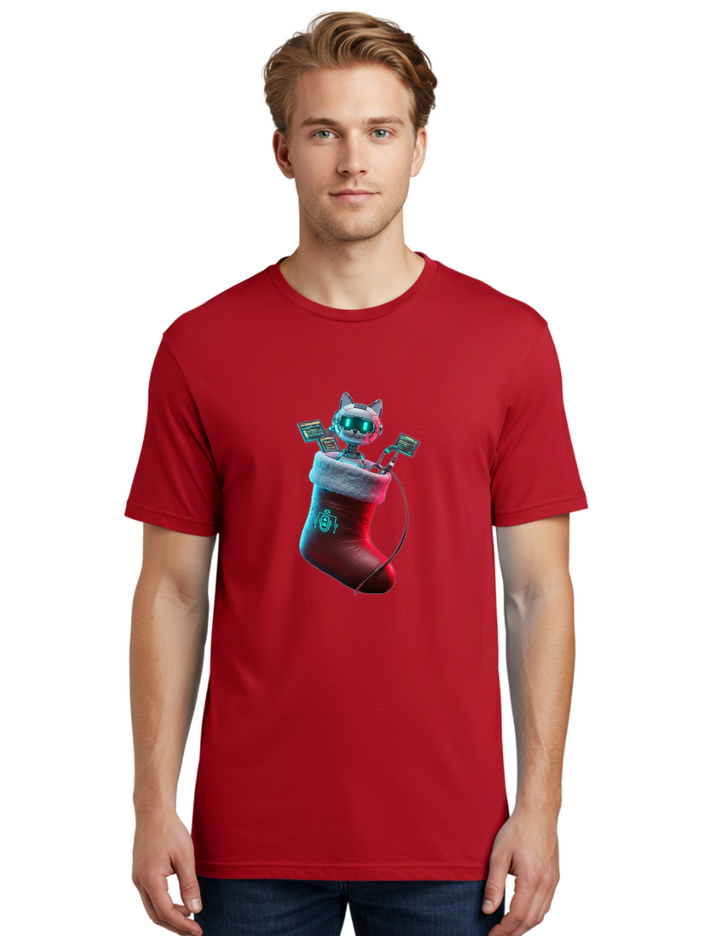 Cyber-Cat Men'S Graphic Tee, 100% Cotton, Comfortable Casual Summer Wear, Machine Washable, Vintage Camera, Old Camera, Antique Camera, Black Camera, Classic Photography, Photography Equipment, Nostalgic Device, Film Camera, Camera Art Bam207