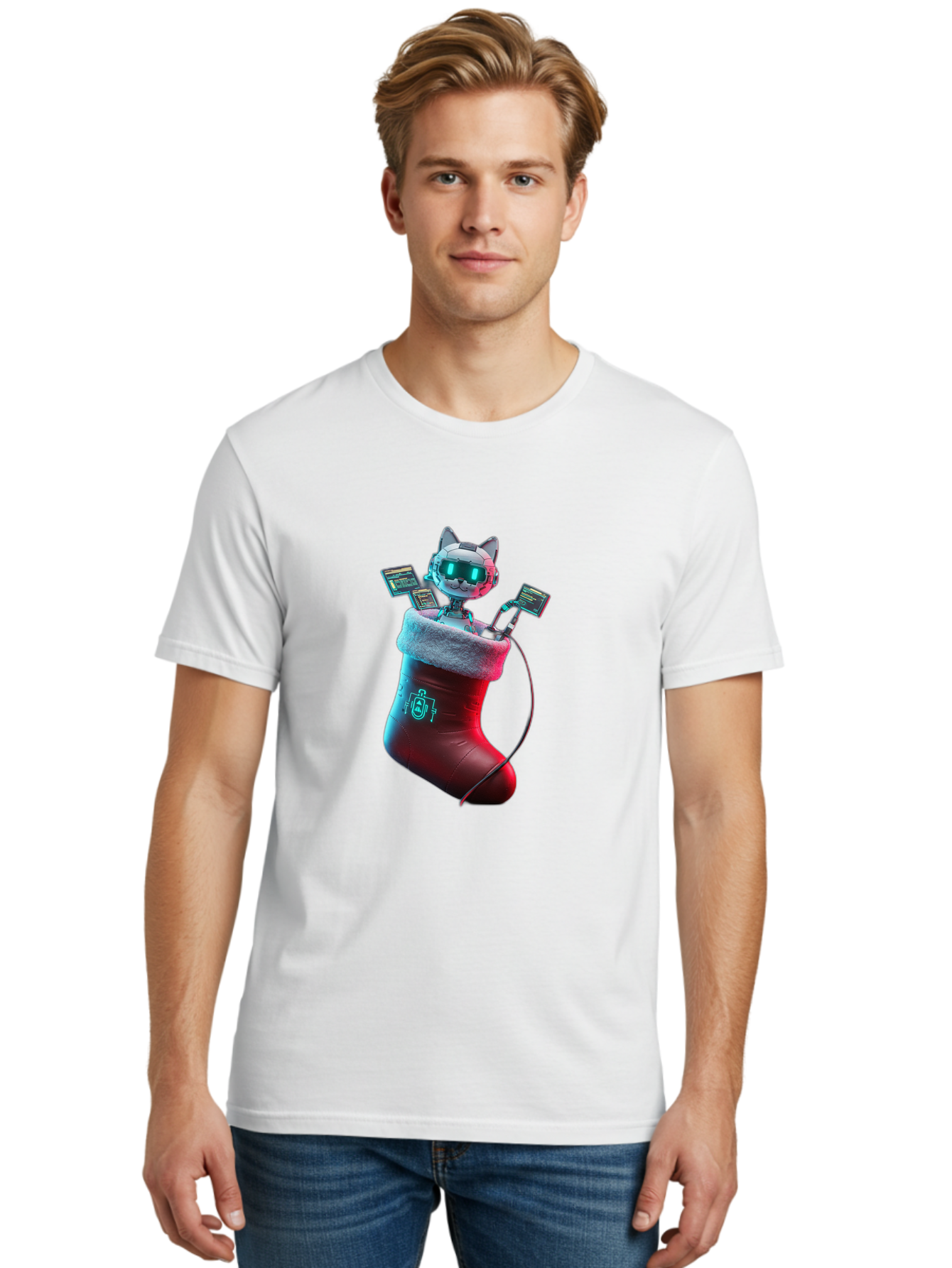 Cyber-Cat Men'S Graphic Tee, 100% Cotton, Comfortable Casual Summer Wear, Machine Washable, Vintage Camera, Old Camera, Antique Camera, Black Camera, Classic Photography, Photography Equipment, Nostalgic Device, Film Camera, Camera Art Bam207