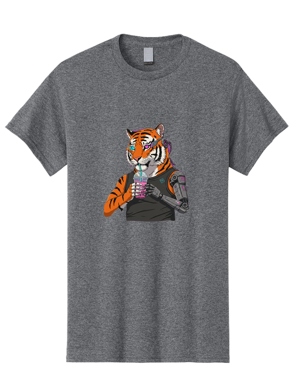 Cyber-Tiger Men'S Graphic Tee, 100% Cotton, Comfortable Casual Summer Wear, Machine Washable, Vintage Camera, Old Camera, Antique Camera, Black Camera, Classic Photography, Photography Equipment, Nostalgic Device, Film Camera, Camera Art Bam208
