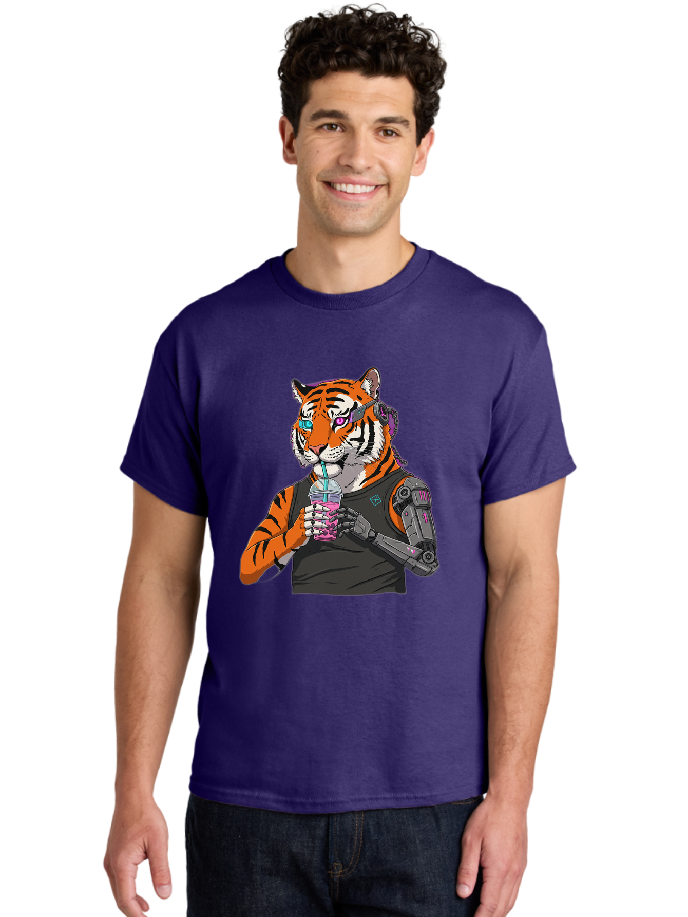 Cyber-Tiger Men'S Graphic Tee, 100% Cotton, Comfortable Casual Summer Wear, Machine Washable, Vintage Camera, Old Camera, Antique Camera, Black Camera, Classic Photography, Photography Equipment, Nostalgic Device, Film Camera, Camera Art Bam208