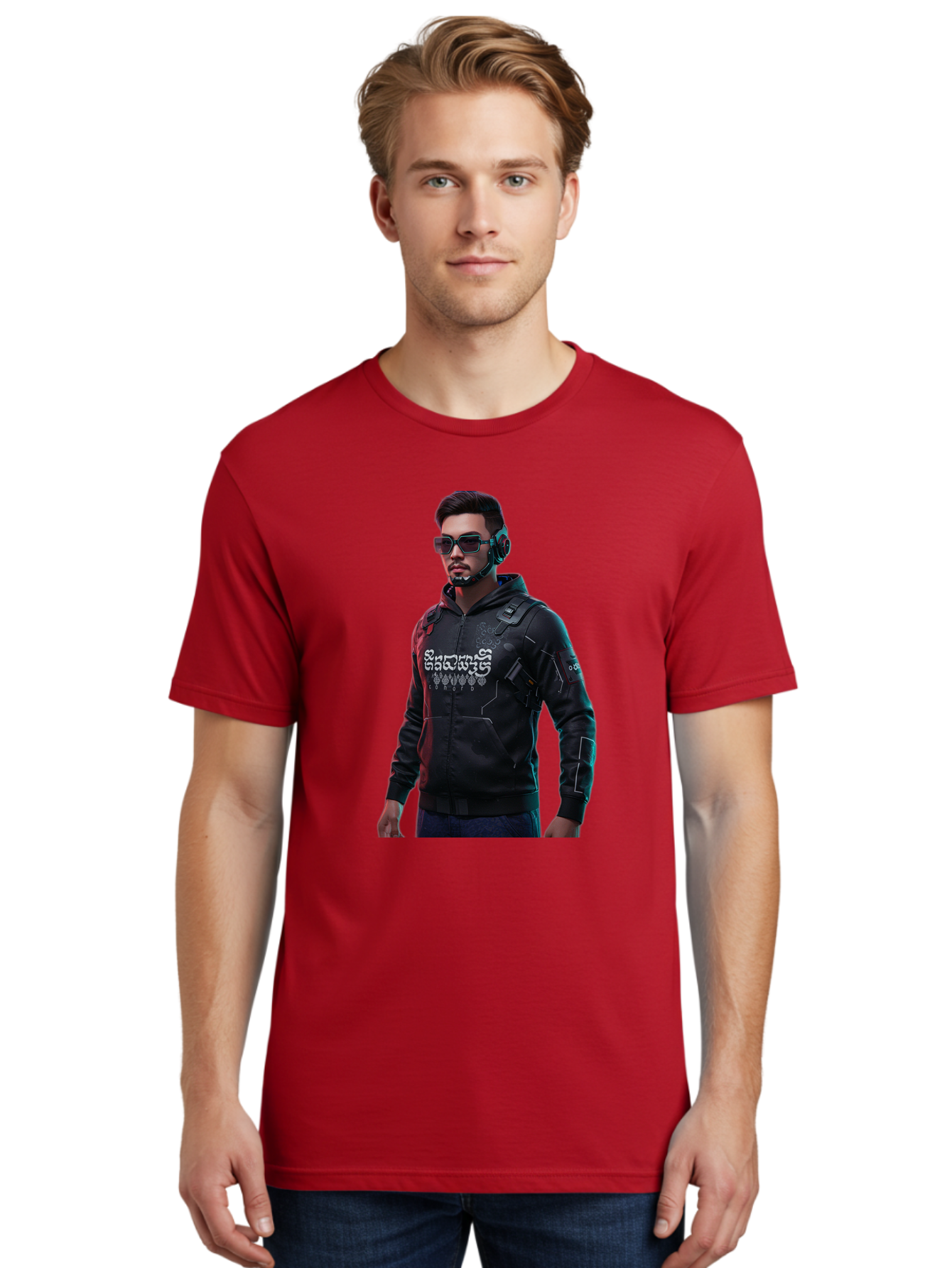 Cyberpunk-Character Men'S Graphic Tee, 100% Cotton, Comfortable Casual Summer Wear, Machine Washable, Vintage Camera, Old Camera, Antique Camera, Black Camera, Classic Photography, Photography Equipment, Nostalgic Device, Film Camera, Bam209