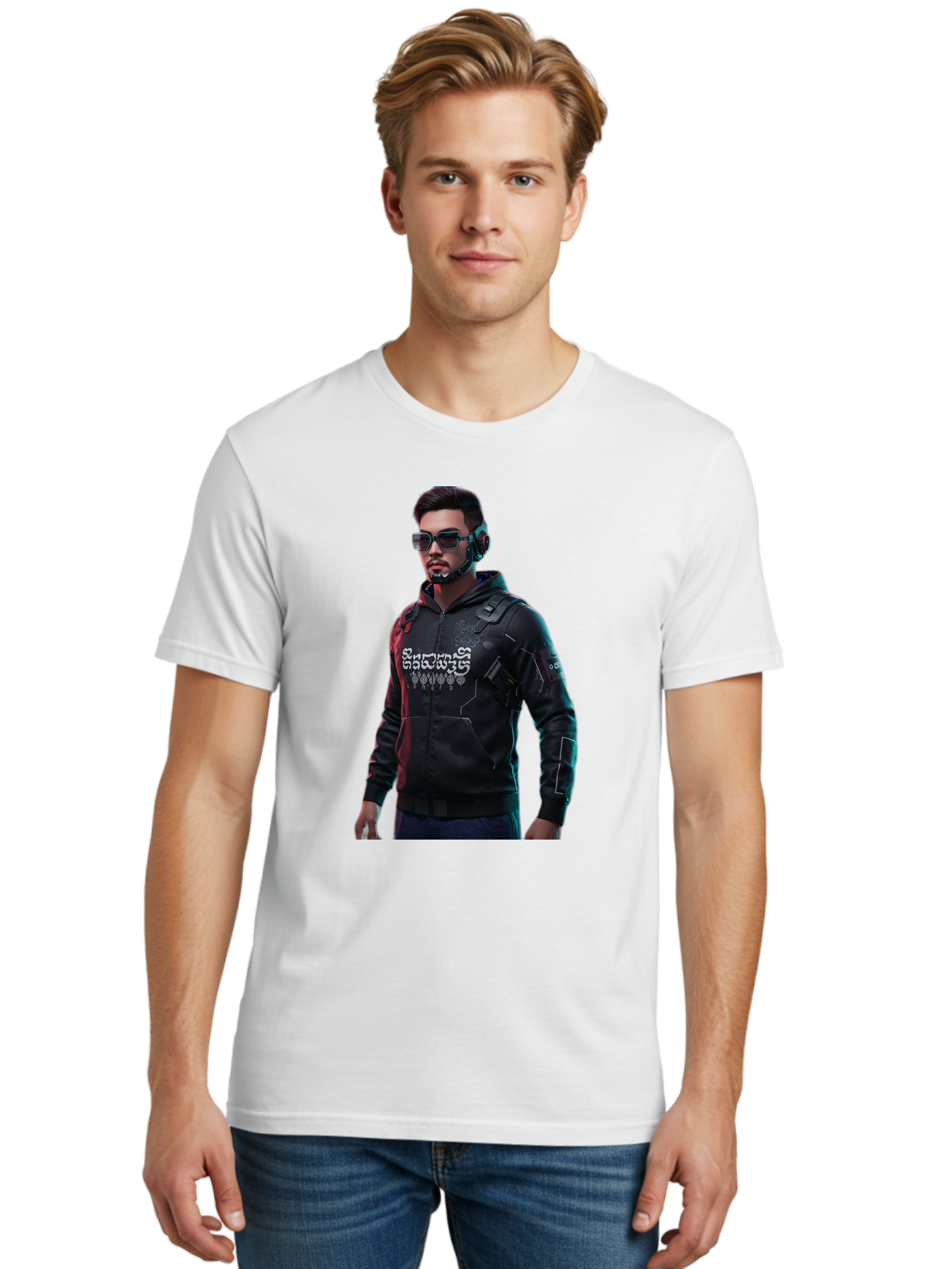 Cyberpunk-Character Men'S Graphic Tee, 100% Cotton, Comfortable Casual Summer Wear, Machine Washable, Vintage Camera, Old Camera, Antique Camera, Black Camera, Classic Photography, Photography Equipment, Nostalgic Device, Film Camera, Bam209