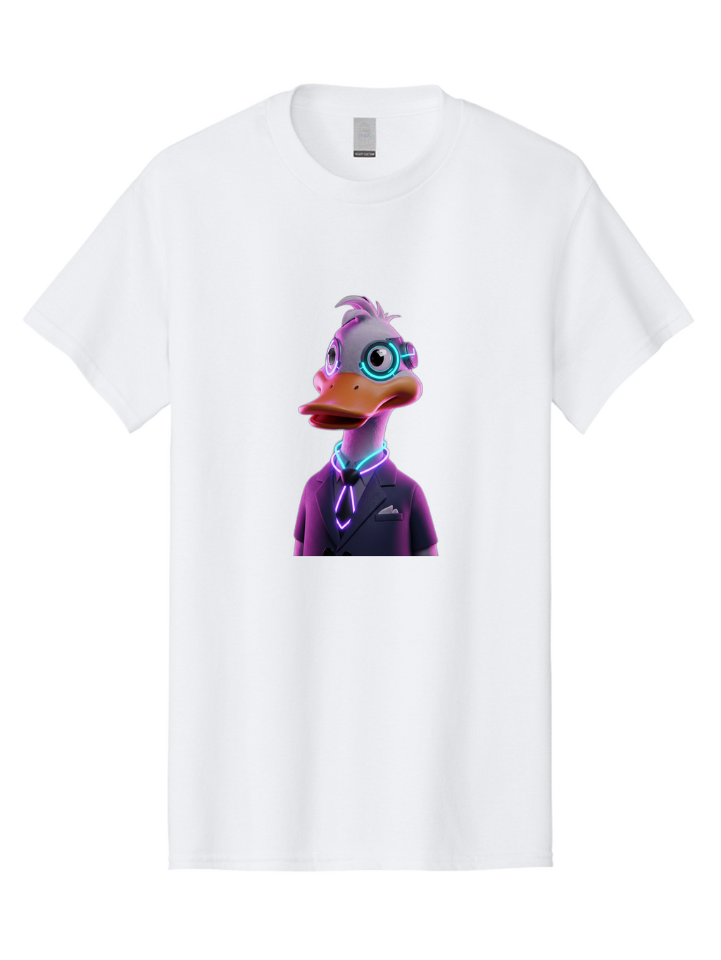 Cyberpunk-Duck Men'S Graphic Tee, 100% Cotton, Comfortable Casual Summer Wear, Machine Washable, Vintage Camera, Old Camera, Antique Camera, Black Camera, Classic Photography, Photography Equipment, Nostalgic Device, Film Camera, Camera Art Bam210