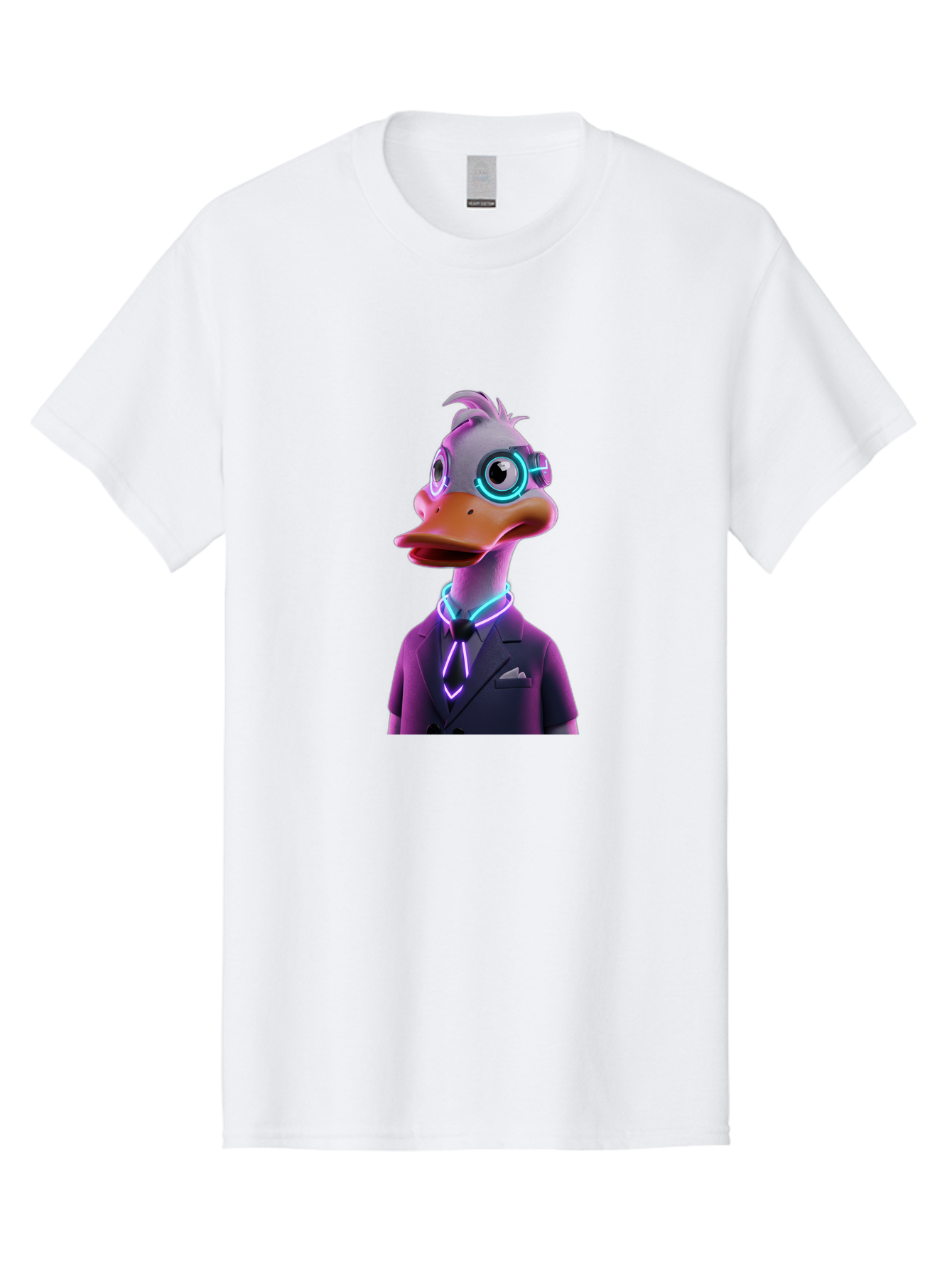 Cyberpunk-Duck Men'S Graphic Tee, 100% Cotton, Comfortable Casual Summer Wear, Machine Washable, Vintage Camera, Old Camera, Antique Camera, Black Camera, Classic Photography, Photography Equipment, Nostalgic Device, Film Camera, Camera Art Bam210