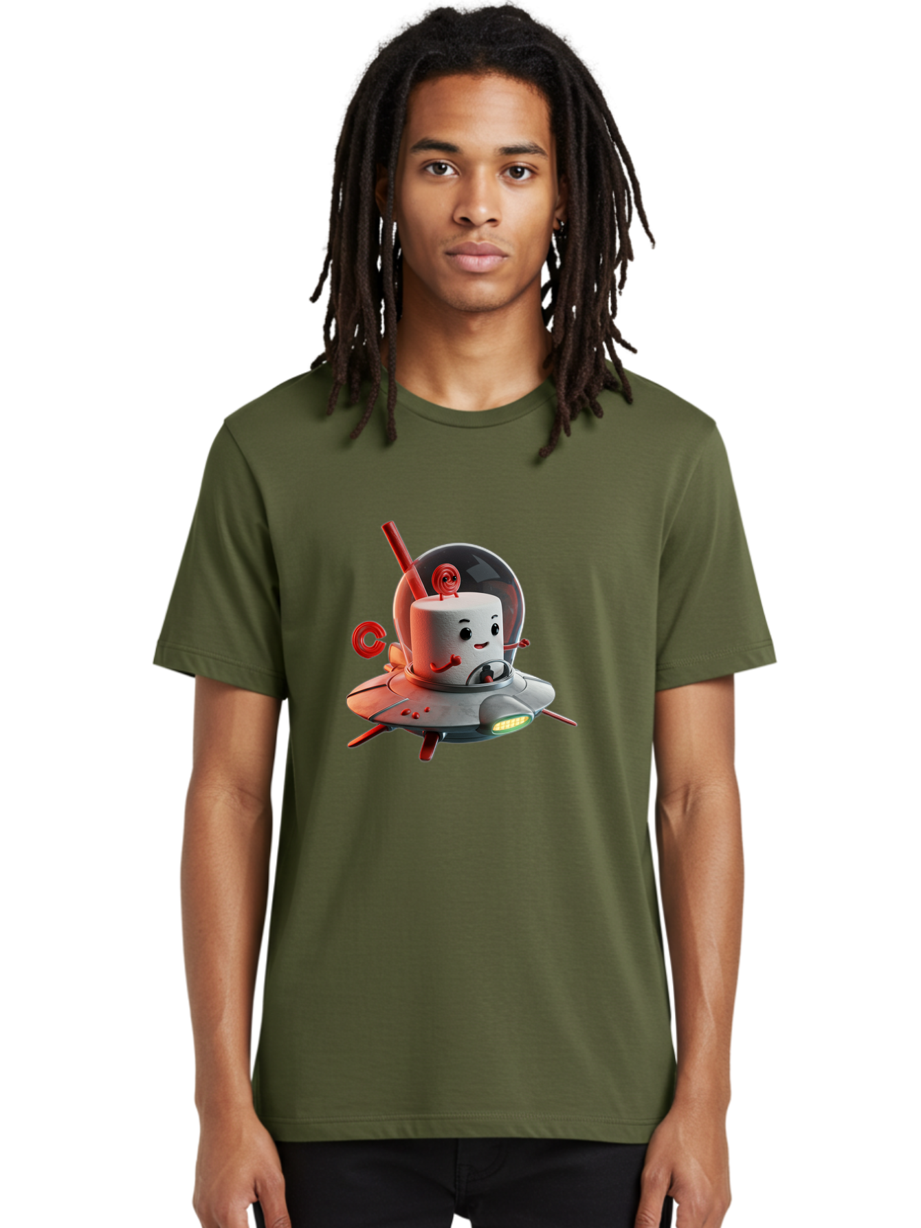 Cylinder-Head-In-Ufo Men'S Graphic Tee, 100% Cotton, Comfortable Casual Summer Wear, Machine Washable, Vintage Camera, Old Camera, Antique Camera, Black Camera, Classic Photography, Photography Equipment, Nostalgic Device, Film Camera, Bam212