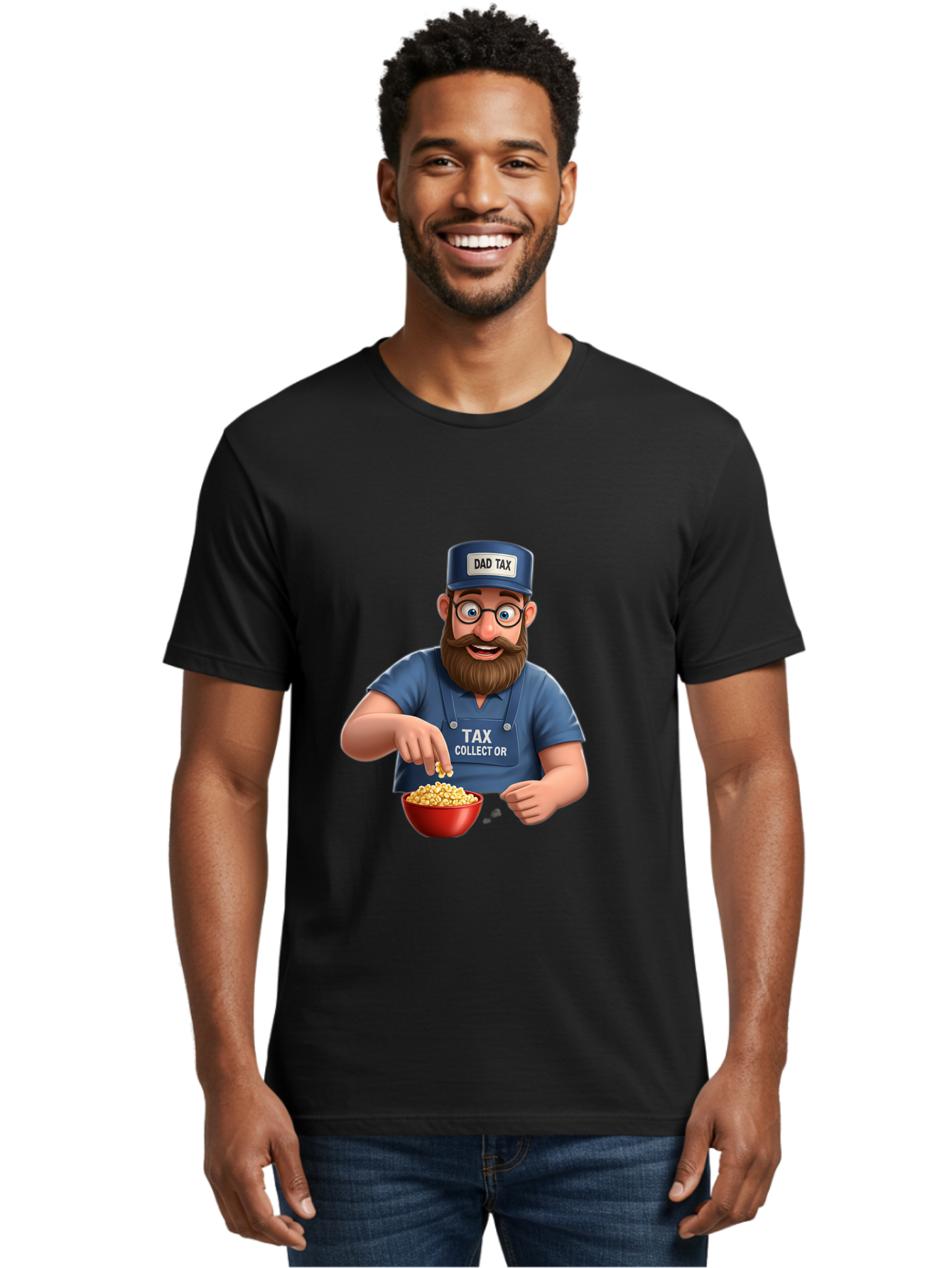 Dad-Tax Men'S Graphic Tee, 100% Cotton, Comfortable Casual Summer Wear, Machine Washable, Vintage Camera, Old Camera, Antique Camera, Black Camera, Classic Photography, Photography Equipment, Nostalgic Device, Film Camera, Camera Art Bam216