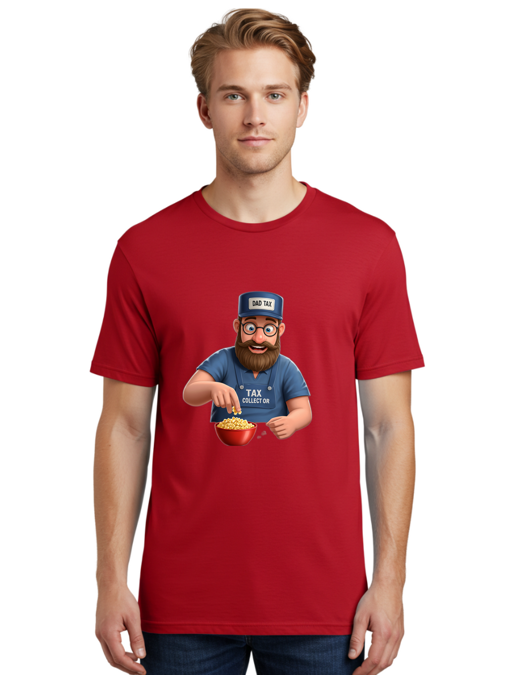 Dad-Tax Men'S Graphic Tee, 100% Cotton, Comfortable Casual Summer Wear, Machine Washable, Vintage Camera, Old Camera, Antique Camera, Black Camera, Classic Photography, Photography Equipment, Nostalgic Device, Film Camera, Camera Art Bam216
