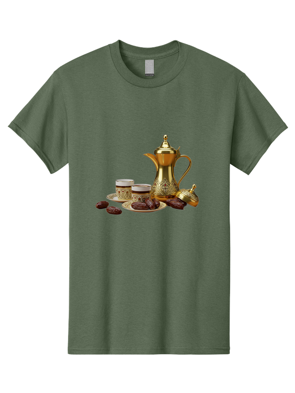 Dallah-Tea-Set Men'S Graphic Tee, 100% Cotton, Comfortable Casual Summer Wear, Machine Washable, Vintage Camera, Old Camera, Antique Camera, Black Camera, Classic Photography, Photography Equipment, Nostalgic Device, Film Camera, Camera Art Bam217