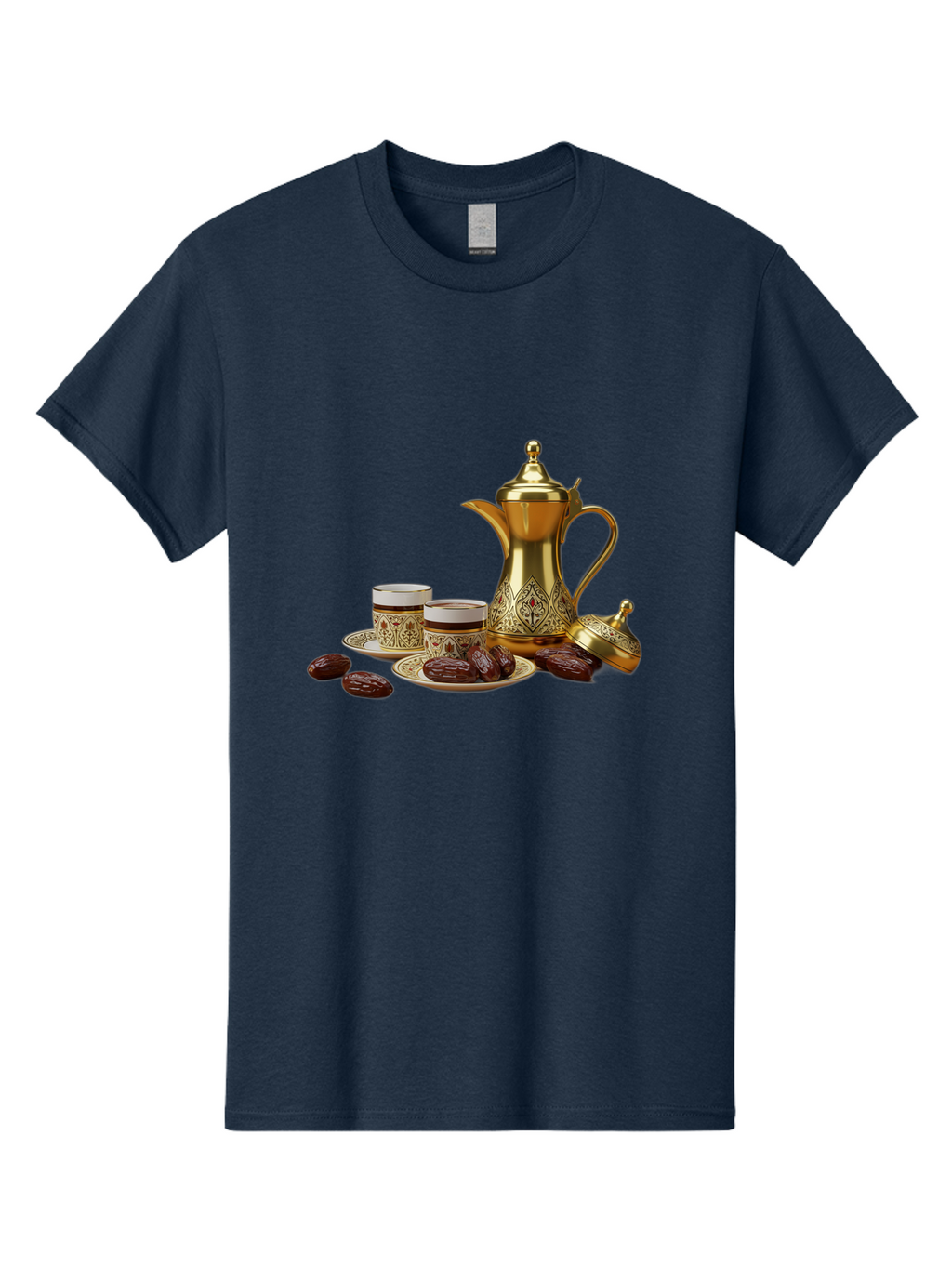 Dallah-Tea-Set Men'S Graphic Tee, 100% Cotton, Comfortable Casual Summer Wear, Machine Washable, Vintage Camera, Old Camera, Antique Camera, Black Camera, Classic Photography, Photography Equipment, Nostalgic Device, Film Camera, Camera Art Bam217