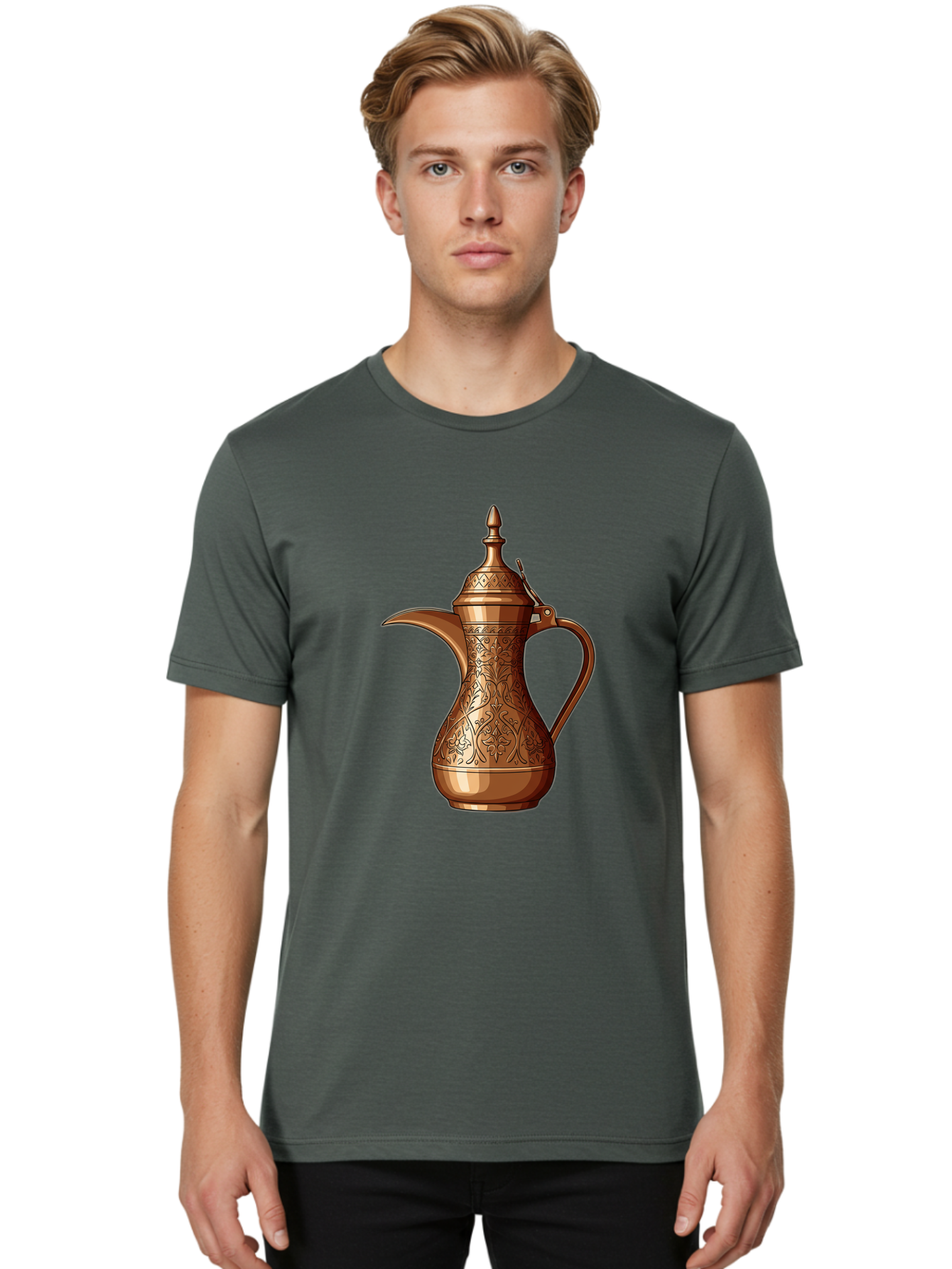 Dallah Men'S Graphic Tee, 100% Cotton, Comfortable Casual Summer Wear, Machine Washable, Vintage Camera, Old Camera, Antique Camera, Black Camera, Classic Photography, Photography Equipment, Nostalgic Device, Film Camera, Camera Art Bam218