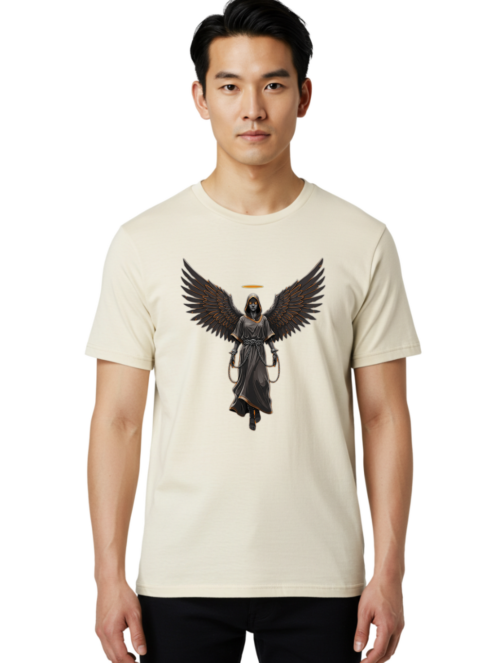 Dark-Angel Men'S Graphic Tee, 100% Cotton, Comfortable Casual Summer Wear, Machine Washable, Vintage Camera, Old Camera, Antique Camera, Black Camera, Classic Photography, Photography Equipment, Nostalgic Device, Film Camera, Camera Art Bam222