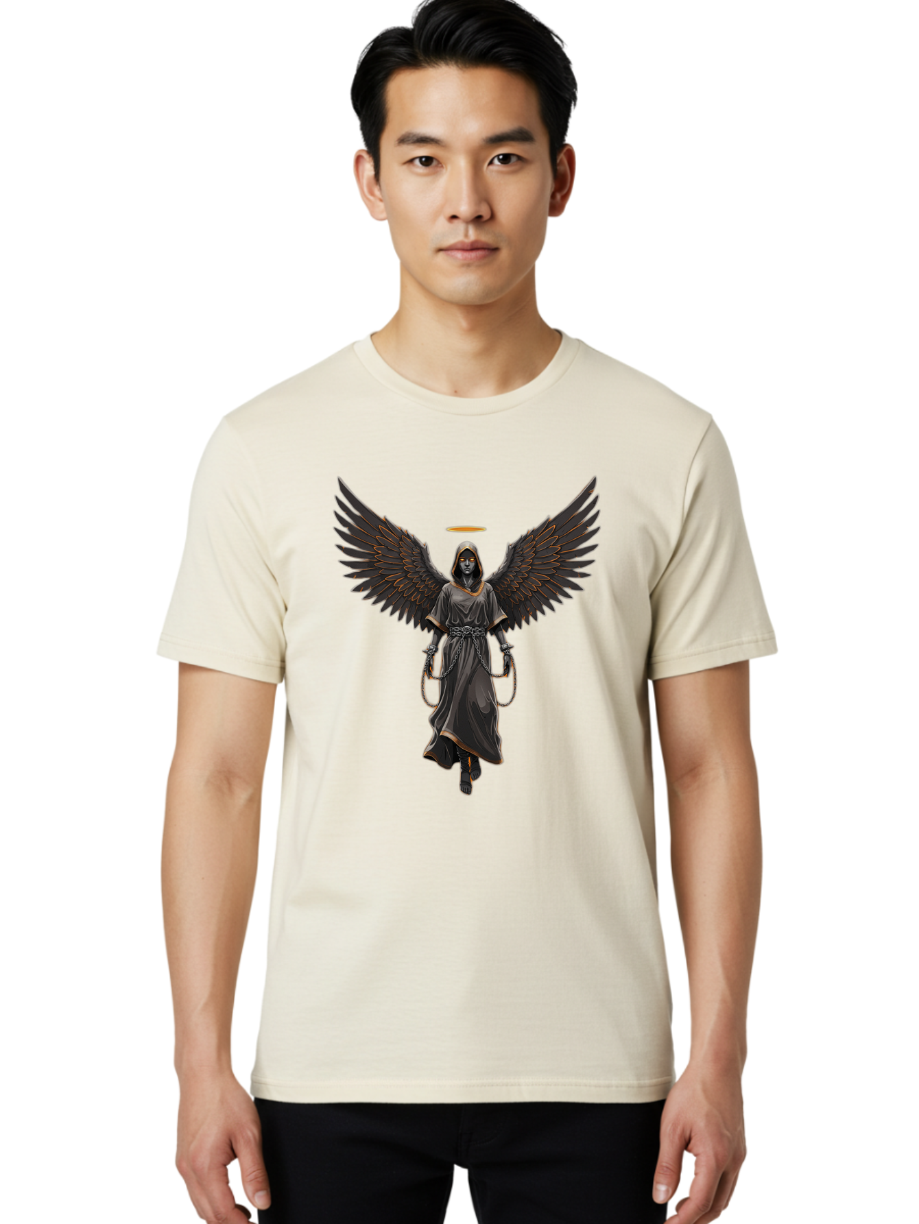 Dark-Angel Men'S Graphic Tee, 100% Cotton, Comfortable Casual Summer Wear, Machine Washable, Vintage Camera, Old Camera, Antique Camera, Black Camera, Classic Photography, Photography Equipment, Nostalgic Device, Film Camera, Camera Art Bam222