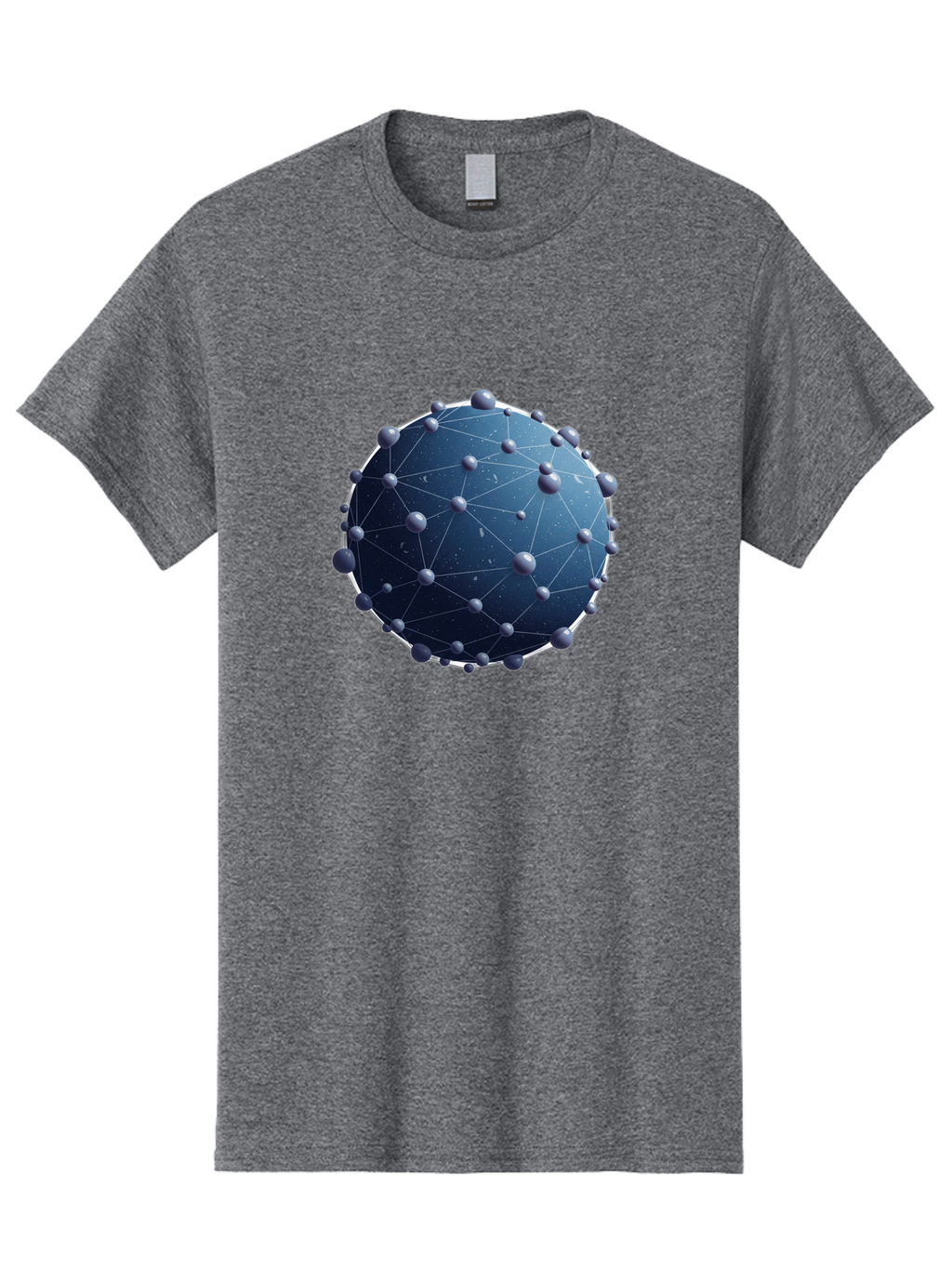 Dark-Blue-Sphere-With-Nodules Men'S Graphic Tee, 100% Cotton, Comfortable Casual Summer Wear, Machine Washable, Vintage Camera, Old Camera, Antique Camera, Black Camera, Classic Photography, Photography Equipment, Nostalgic Device, Bam224