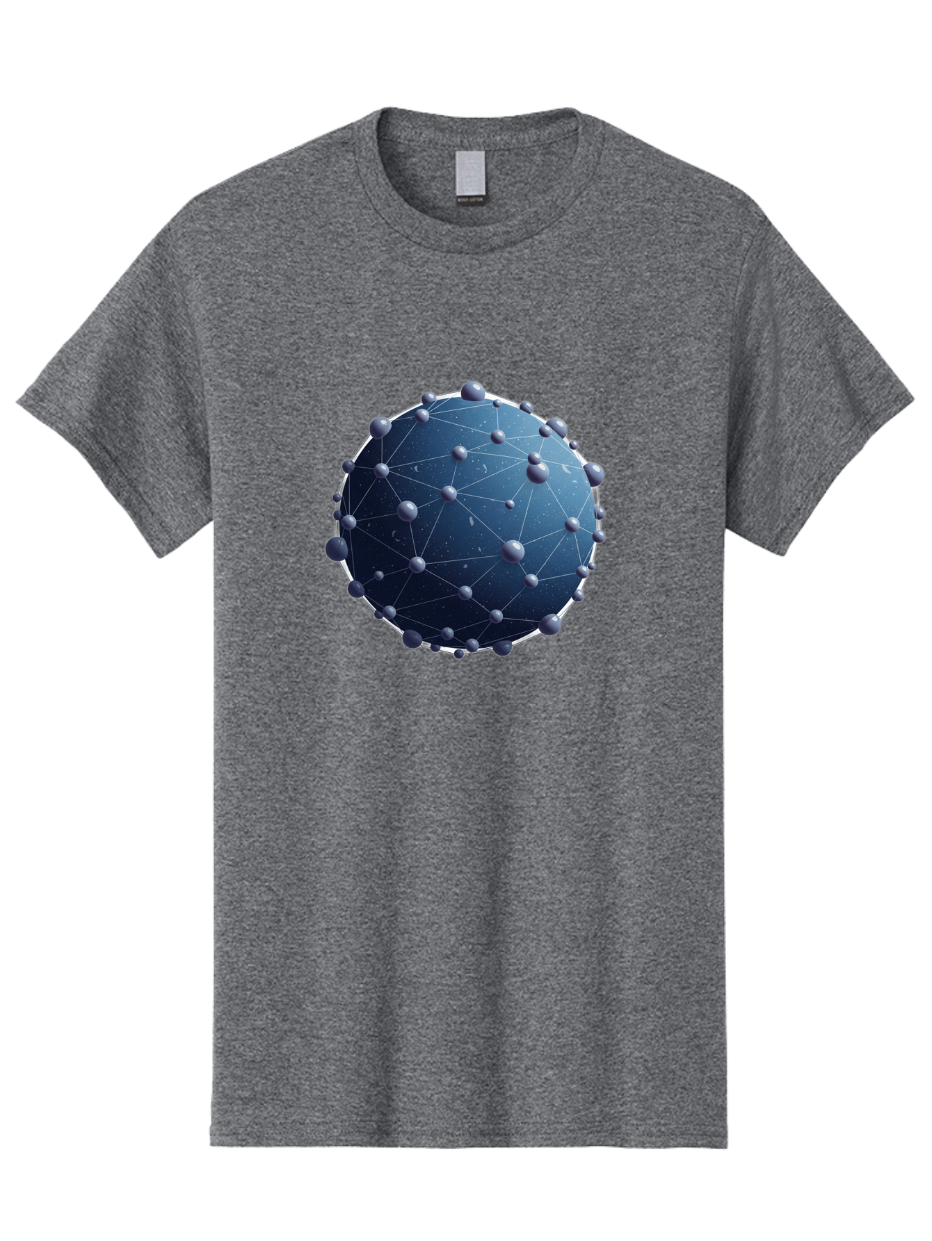 Dark-Blue-Sphere-With-Nodules Men'S Graphic Tee, 100% Cotton, Comfortable Casual Summer Wear, Machine Washable, Vintage Camera, Old Camera, Antique Camera, Black Camera, Classic Photography, Photography Equipment, Nostalgic Device, Bam224