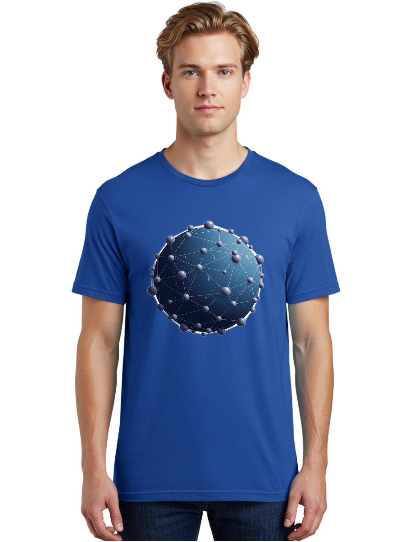 Dark-Blue-Sphere-With-Nodules Men'S Graphic Tee, 100% Cotton, Comfortable Casual Summer Wear, Machine Washable, Vintage Camera, Old Camera, Antique Camera, Black Camera, Classic Photography, Photography Equipment, Nostalgic Device, Bam224
