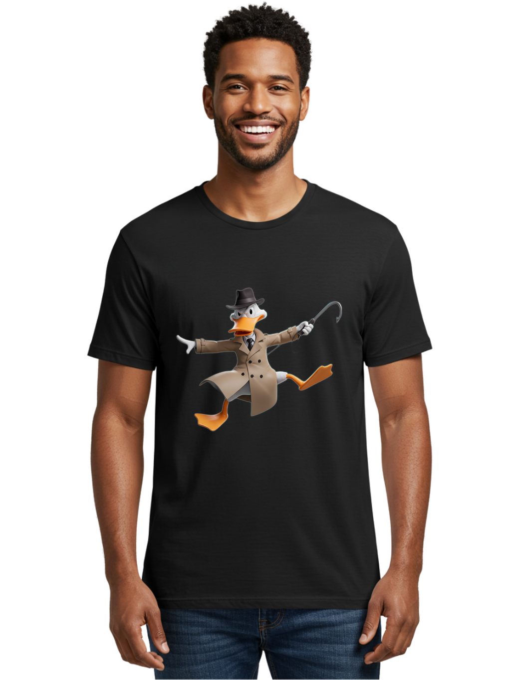 Darkwing-Duck Men'S Graphic Tee, 100% Cotton, Comfortable Casual Summer Wear, Machine Washable, Vintage Camera, Old Camera, Antique Camera, Black Camera, Classic Photography, Photography Equipment, Nostalgic Device, Film Camera, Camera Art Bam228