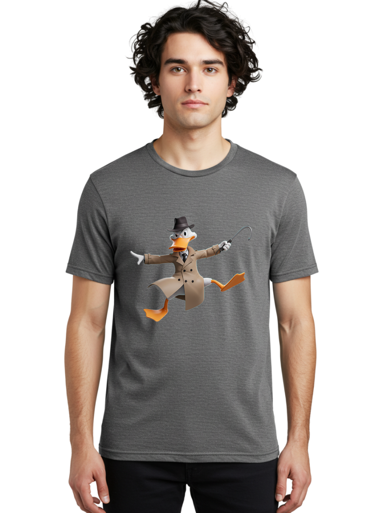 Darkwing-Duck Men'S Graphic Tee, 100% Cotton, Comfortable Casual Summer Wear, Machine Washable, Vintage Camera, Old Camera, Antique Camera, Black Camera, Classic Photography, Photography Equipment, Nostalgic Device, Film Camera, Camera Art Bam228