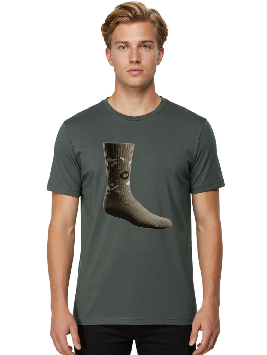 Darn-Tough-Socks Men'S Graphic Tee, 100% Cotton, Comfortable Casual Summer Wear, Machine Washable, Vintage Camera, Old Camera, Antique Camera, Black Camera, Classic Photography, Photography Equipment, Nostalgic Device, Film Camera, Camera Art Bam229