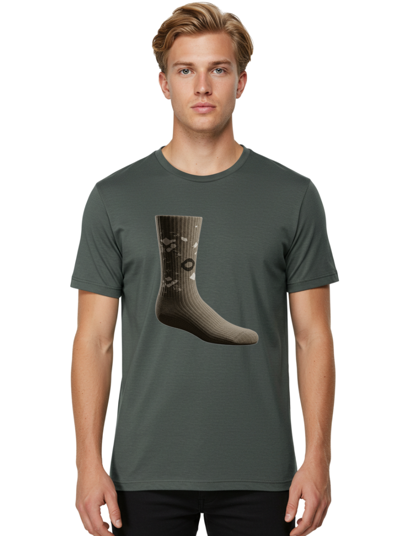 Darn-Tough-Socks Men'S Graphic Tee, 100% Cotton, Comfortable Casual Summer Wear, Machine Washable, Vintage Camera, Old Camera, Antique Camera, Black Camera, Classic Photography, Photography Equipment, Nostalgic Device, Film Camera, Camera Art Bam229
