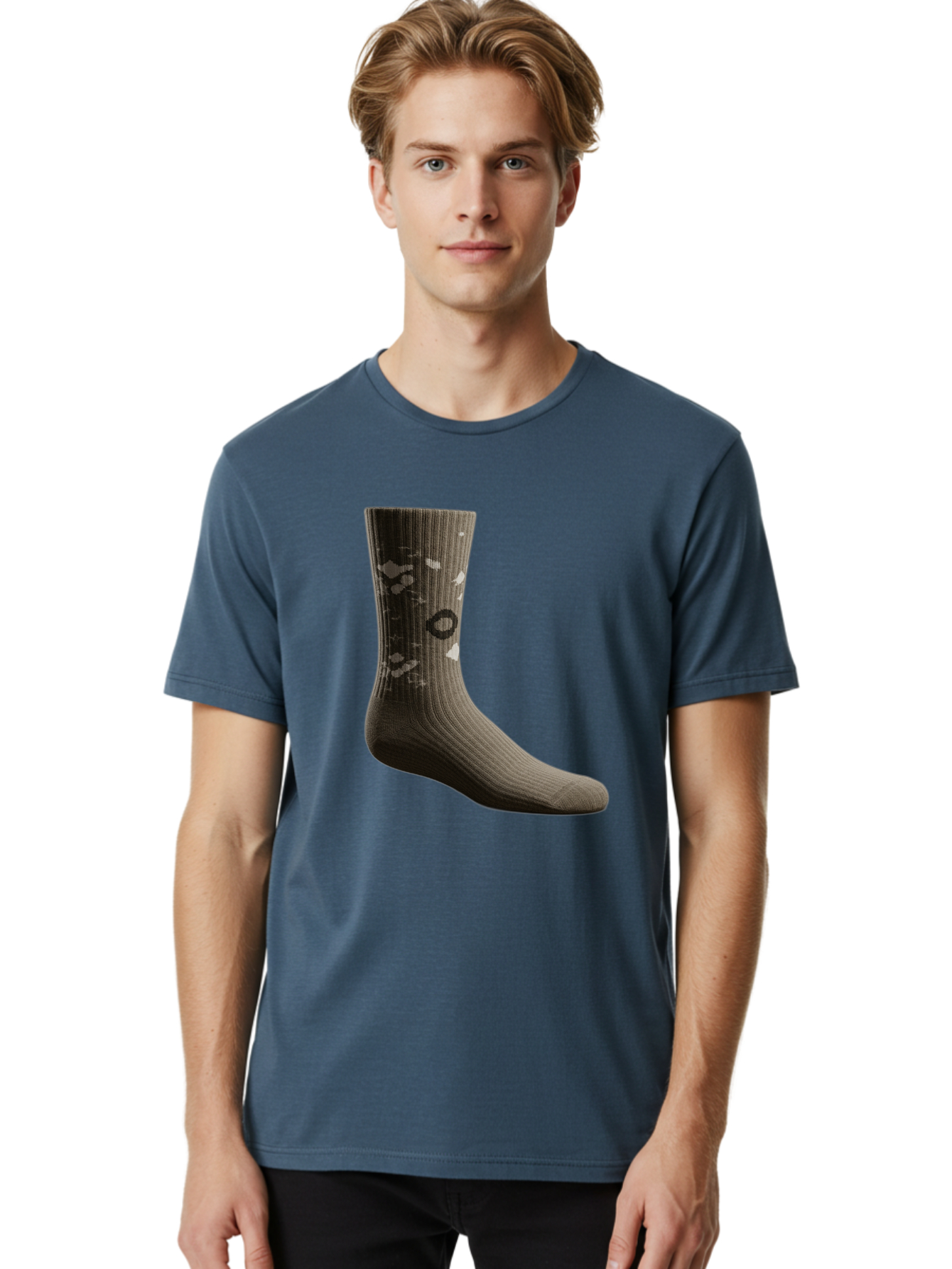 Darn-Tough-Socks Men'S Graphic Tee, 100% Cotton, Comfortable Casual Summer Wear, Machine Washable, Vintage Camera, Old Camera, Antique Camera, Black Camera, Classic Photography, Photography Equipment, Nostalgic Device, Film Camera, Camera Art Bam229