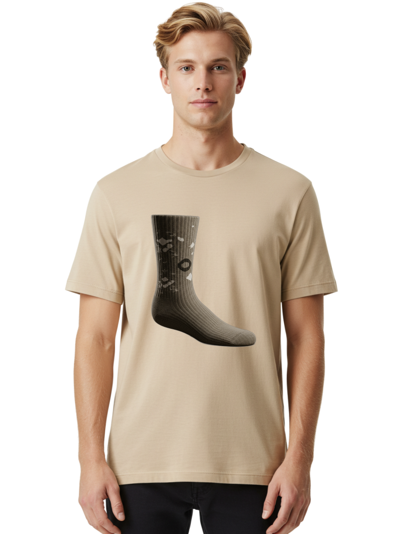 Darn-Tough-Socks Men'S Graphic Tee, 100% Cotton, Comfortable Casual Summer Wear, Machine Washable, Vintage Camera, Old Camera, Antique Camera, Black Camera, Classic Photography, Photography Equipment, Nostalgic Device, Film Camera, Camera Art Bam229