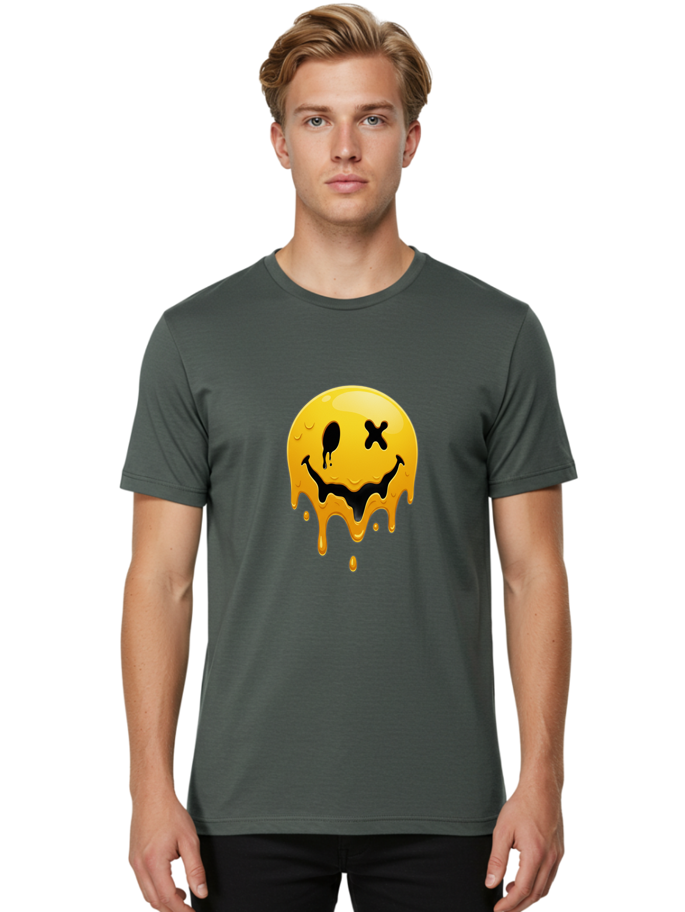 Dead-Smiley Men'S Graphic Tee, 100% Cotton, Comfortable Casual Summer Wear, Machine Washable, Vintage Camera, Old Camera, Antique Camera, Black Camera, Classic Photography, Photography Equipment, Nostalgic Device, Film Camera, Camera Art Bam231