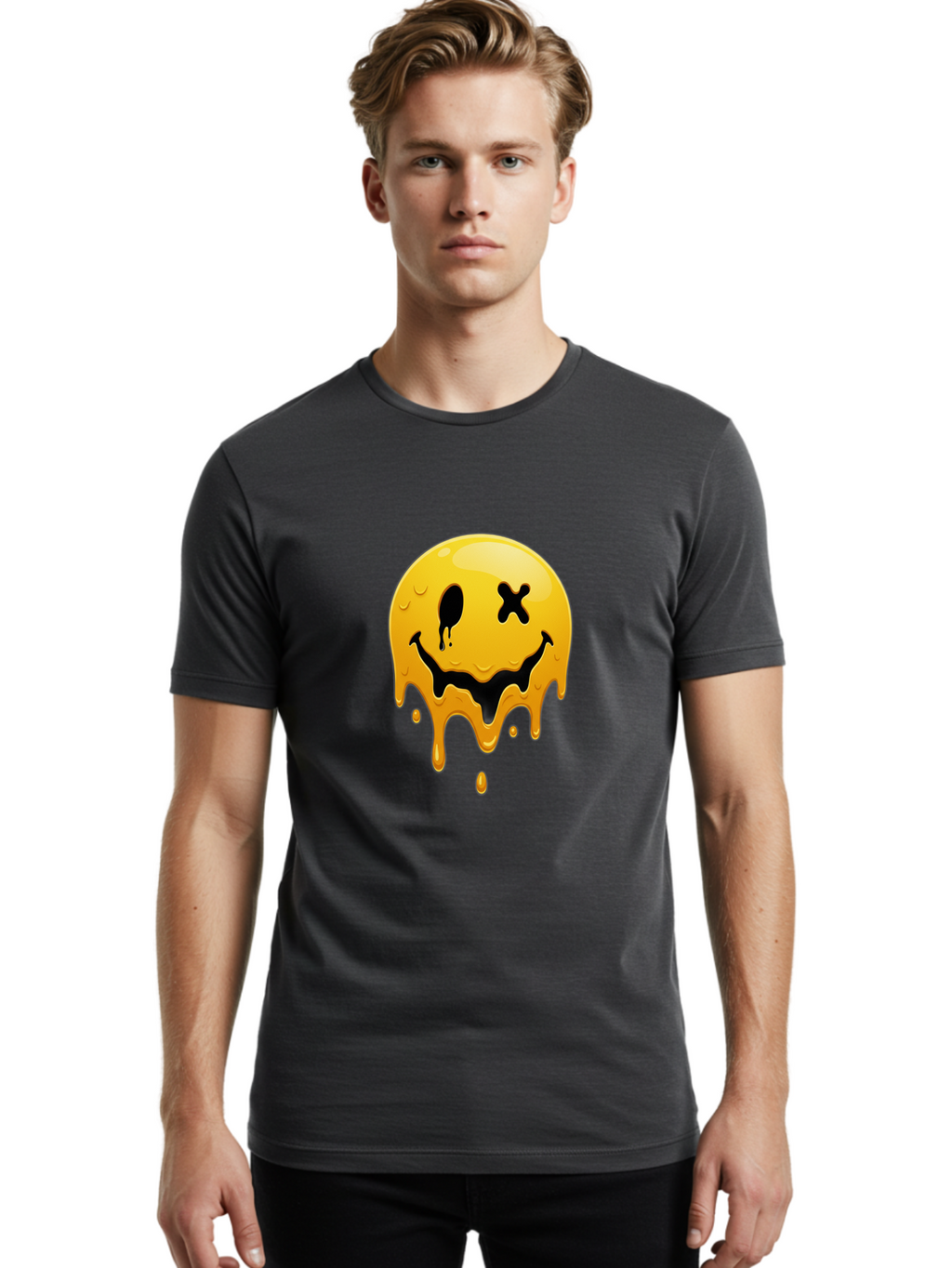 Dead-Smiley Men'S Graphic Tee, 100% Cotton, Comfortable Casual Summer Wear, Machine Washable, Vintage Camera, Old Camera, Antique Camera, Black Camera, Classic Photography, Photography Equipment, Nostalgic Device, Film Camera, Camera Art Bam231