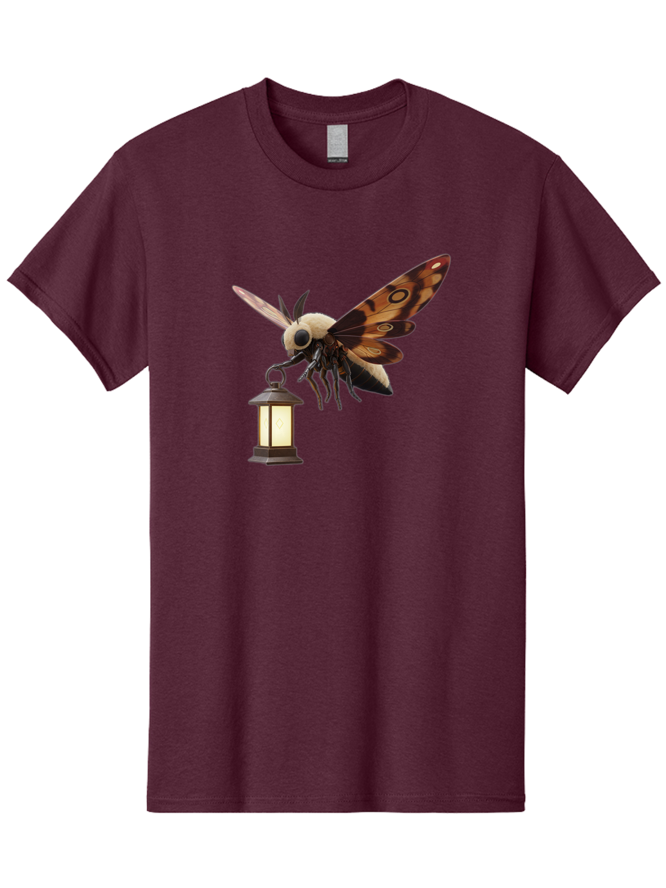Death-S-Head-Hawkmoth-3 Men'S Graphic Tee, 100% Cotton, Comfortable Casual Summer Wear, Machine Washable, Vintage Camera, Old Camera, Antique Camera, Black Camera, Classic Photography, Photography Equipment, Nostalgic Device, Film Camera, Bam234