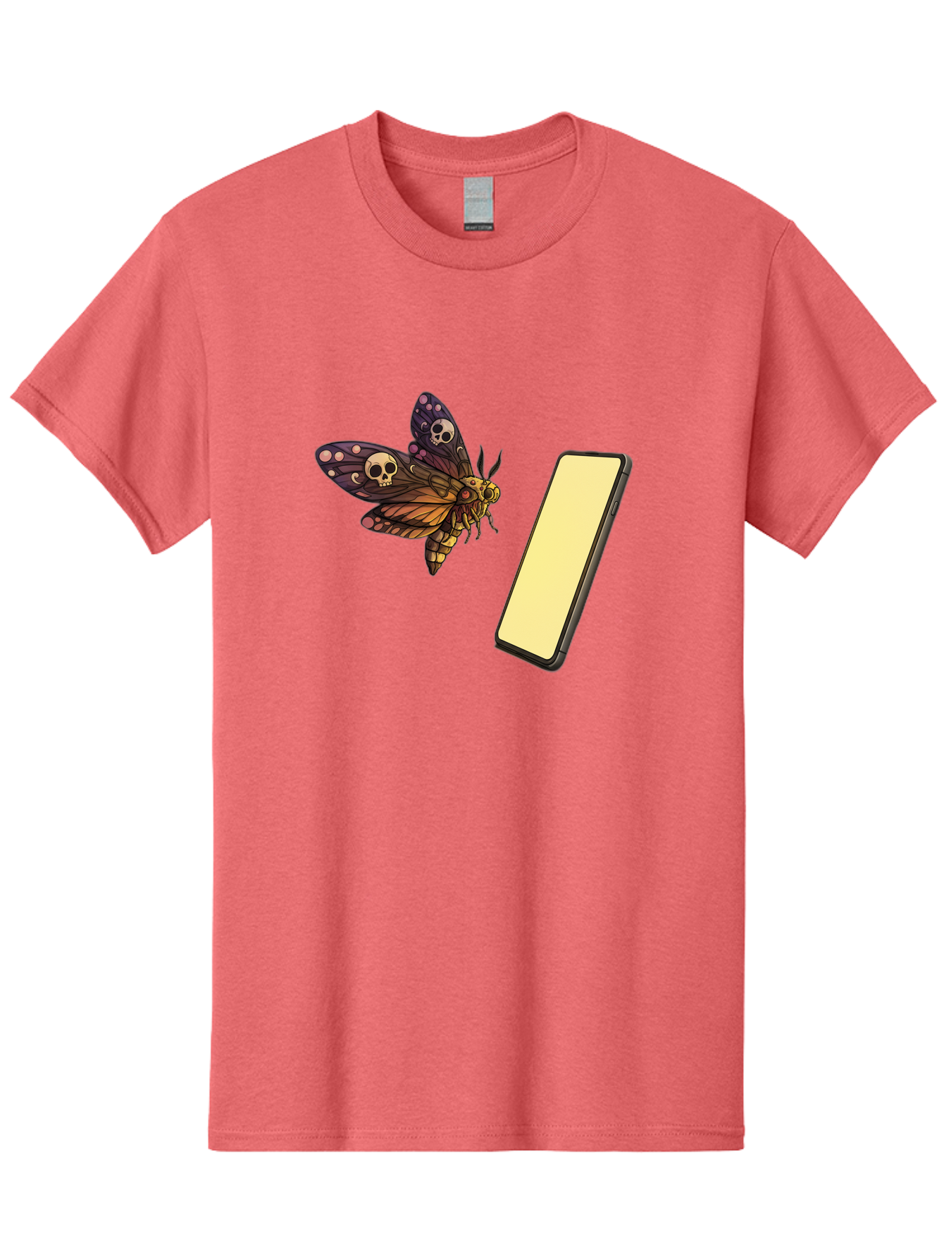 Death-S-Head-Hawkmoth Men'S Graphic Tee, 100% Cotton, Comfortable Casual Summer Wear, Machine Washable, Vintage Camera, Old Camera, Antique Camera, Black Camera, Classic Photography, Photography Equipment, Nostalgic Device, Film Camera, Bam236