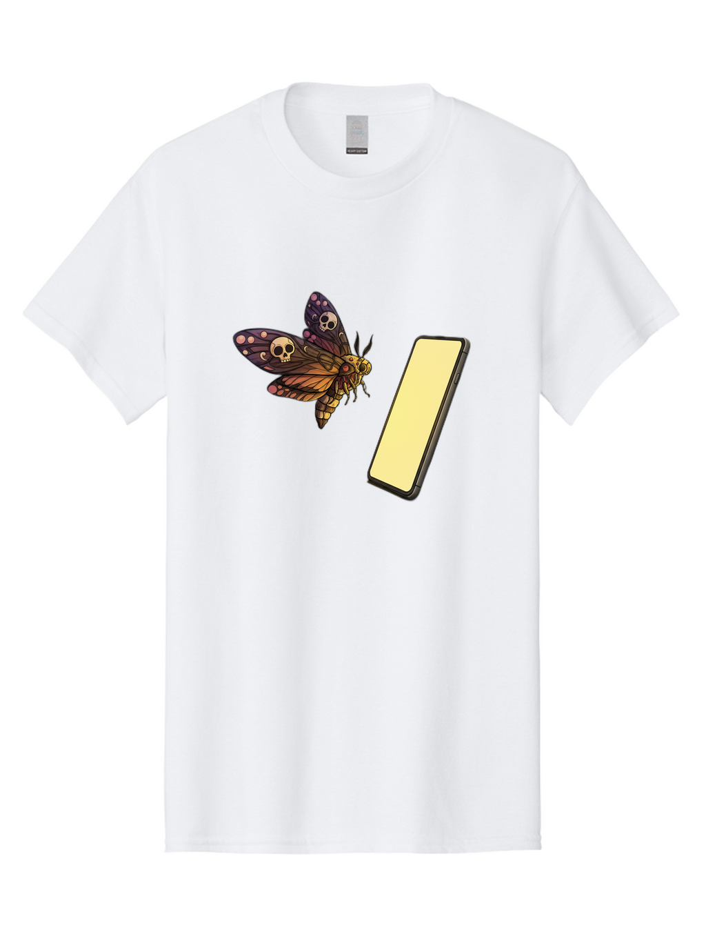 Death-S-Head-Hawkmoth Men'S Graphic Tee, 100% Cotton, Comfortable Casual Summer Wear, Machine Washable, Vintage Camera, Old Camera, Antique Camera, Black Camera, Classic Photography, Photography Equipment, Nostalgic Device, Film Camera, Bam236