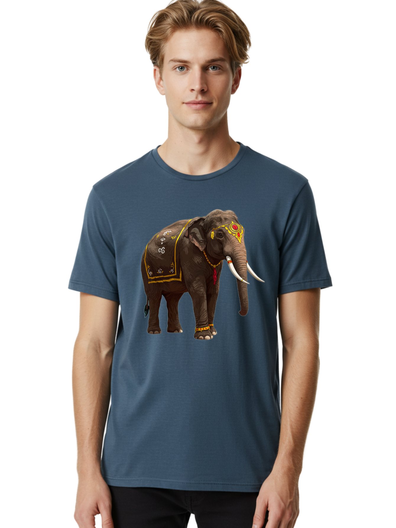 Decorated-Elephant Men'S Graphic Tee, 100% Cotton, Comfortable Casual Summer Wear, Machine Washable, Vintage Camera, Old Camera, Antique Camera, Black Camera, Classic Photography, Photography Equipment, Nostalgic Device, Film Camera, Bam237
