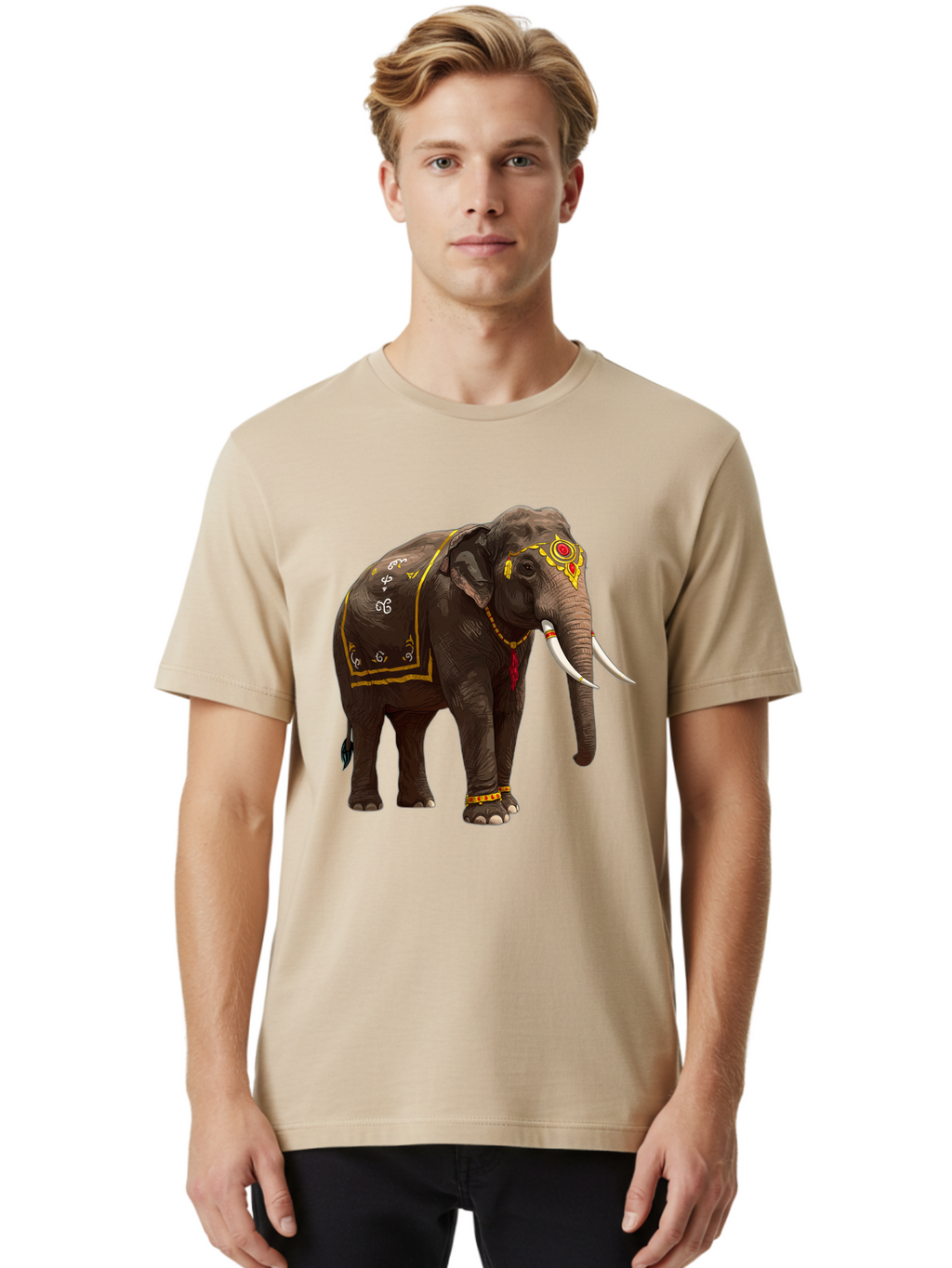 Decorated-Elephant Men'S Graphic Tee, 100% Cotton, Comfortable Casual Summer Wear, Machine Washable, Vintage Camera, Old Camera, Antique Camera, Black Camera, Classic Photography, Photography Equipment, Nostalgic Device, Film Camera, Bam237