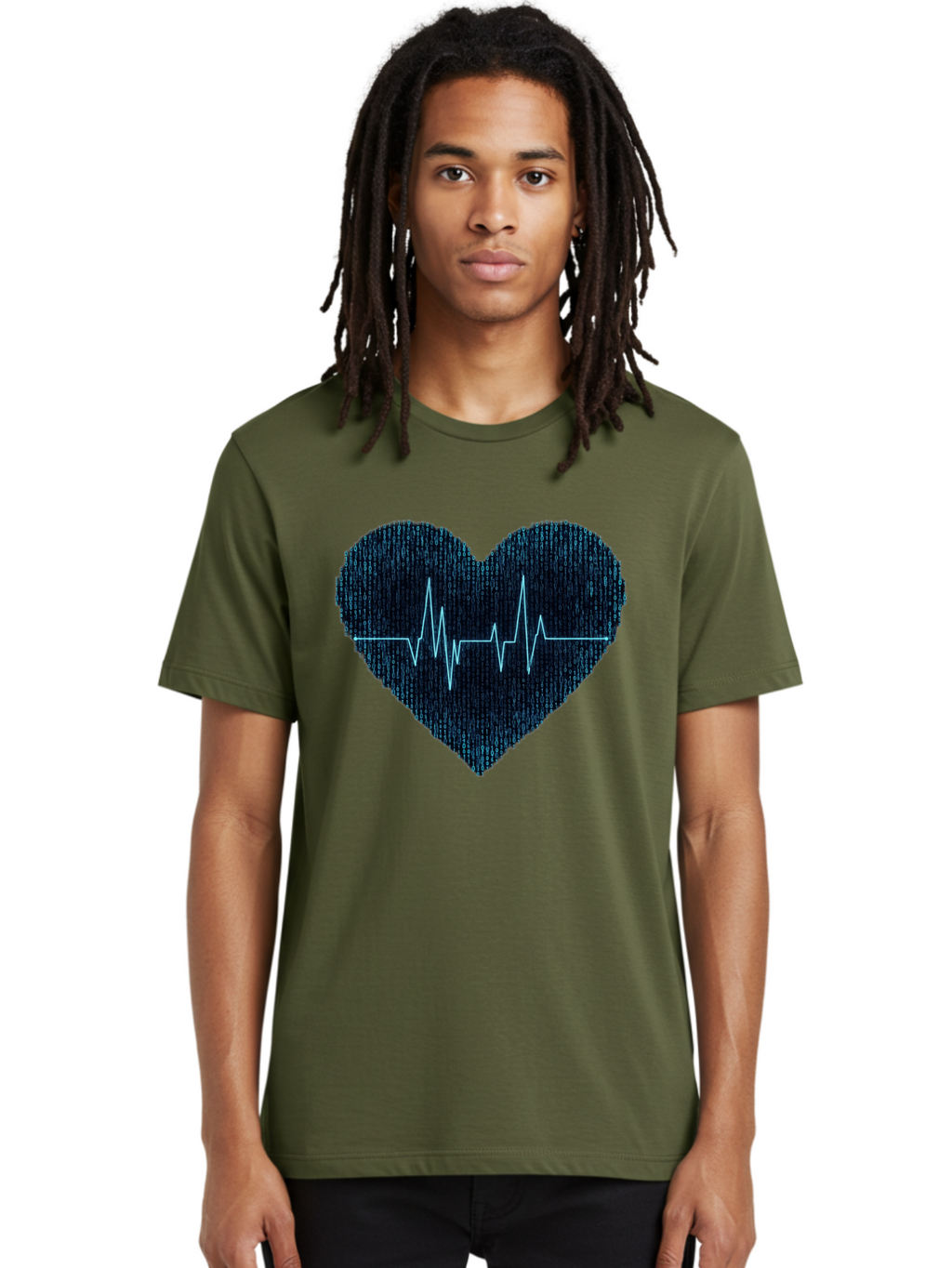 Denim-Heartbeat Men'S Graphic Tee, 100% Cotton, Comfortable Casual Summer Wear, Machine Washable, Vintage Camera, Old Camera, Antique Camera, Black Camera, Classic Photography, Photography Equipment, Nostalgic Device, Film Camera, Camera Art Bam242