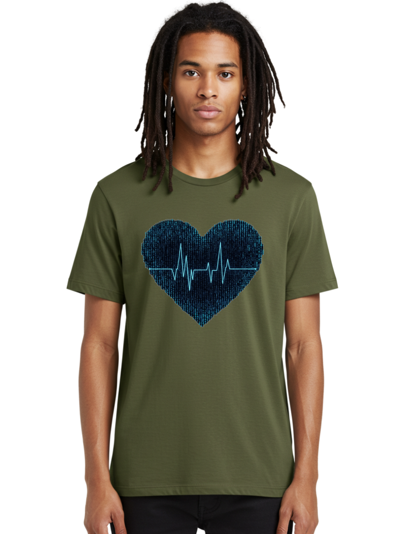 Denim-Heartbeat Men'S Graphic Tee, 100% Cotton, Comfortable Casual Summer Wear, Machine Washable, Vintage Camera, Old Camera, Antique Camera, Black Camera, Classic Photography, Photography Equipment, Nostalgic Device, Film Camera, Camera Art Bam242