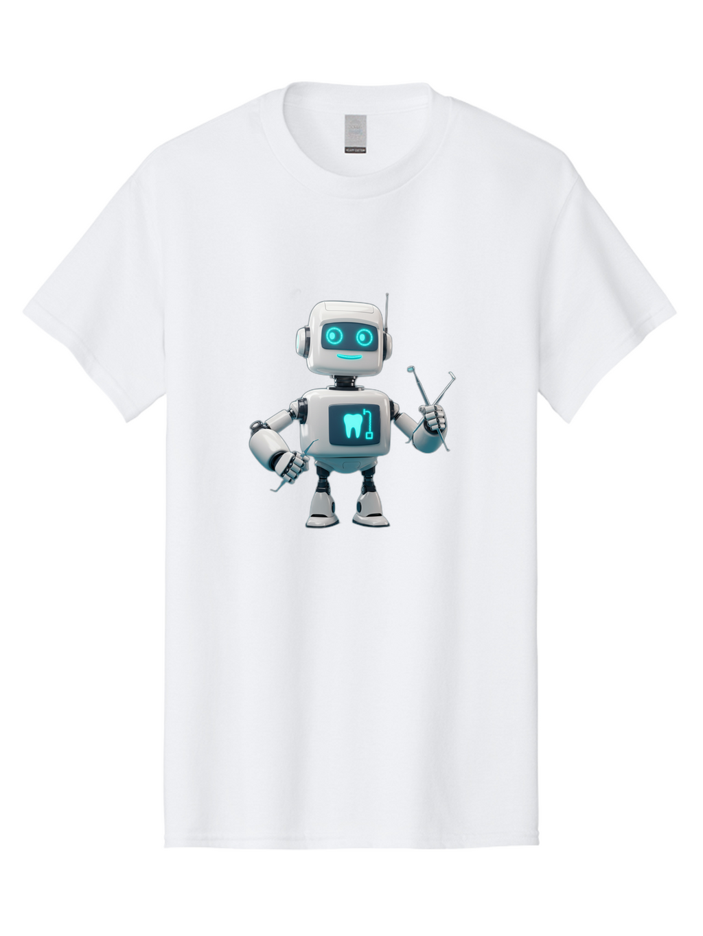 Dental-Robot-1 Men'S Graphic Tee, 100% Cotton, Comfortable Casual Summer Wear, Machine Washable, Vintage Camera, Old Camera, Antique Camera, Black Camera, Classic Photography, Photography Equipment, Nostalgic Device, Film Camera, Camera Art Bam243