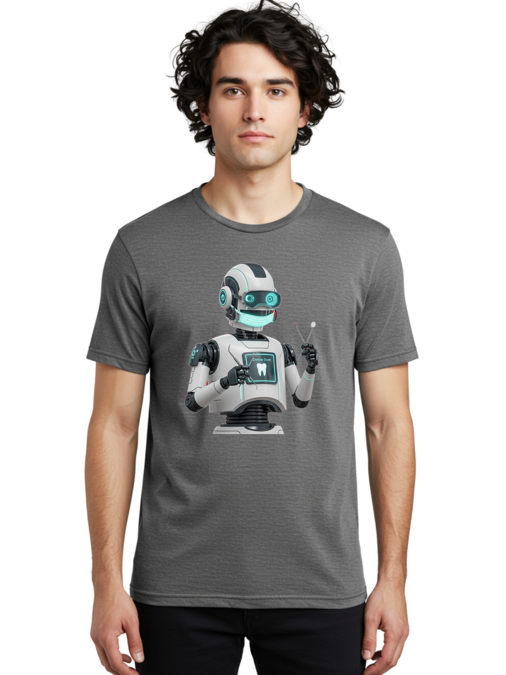 Dento-Dent-Robot Men'S Graphic Tee, 100% Cotton, Comfortable Casual Summer Wear, Machine Washable, Vintage Camera, Old Camera, Antique Camera, Black Camera, Classic Photography, Photography Equipment, Nostalgic Device, Film Camera, Camera Art Bam246