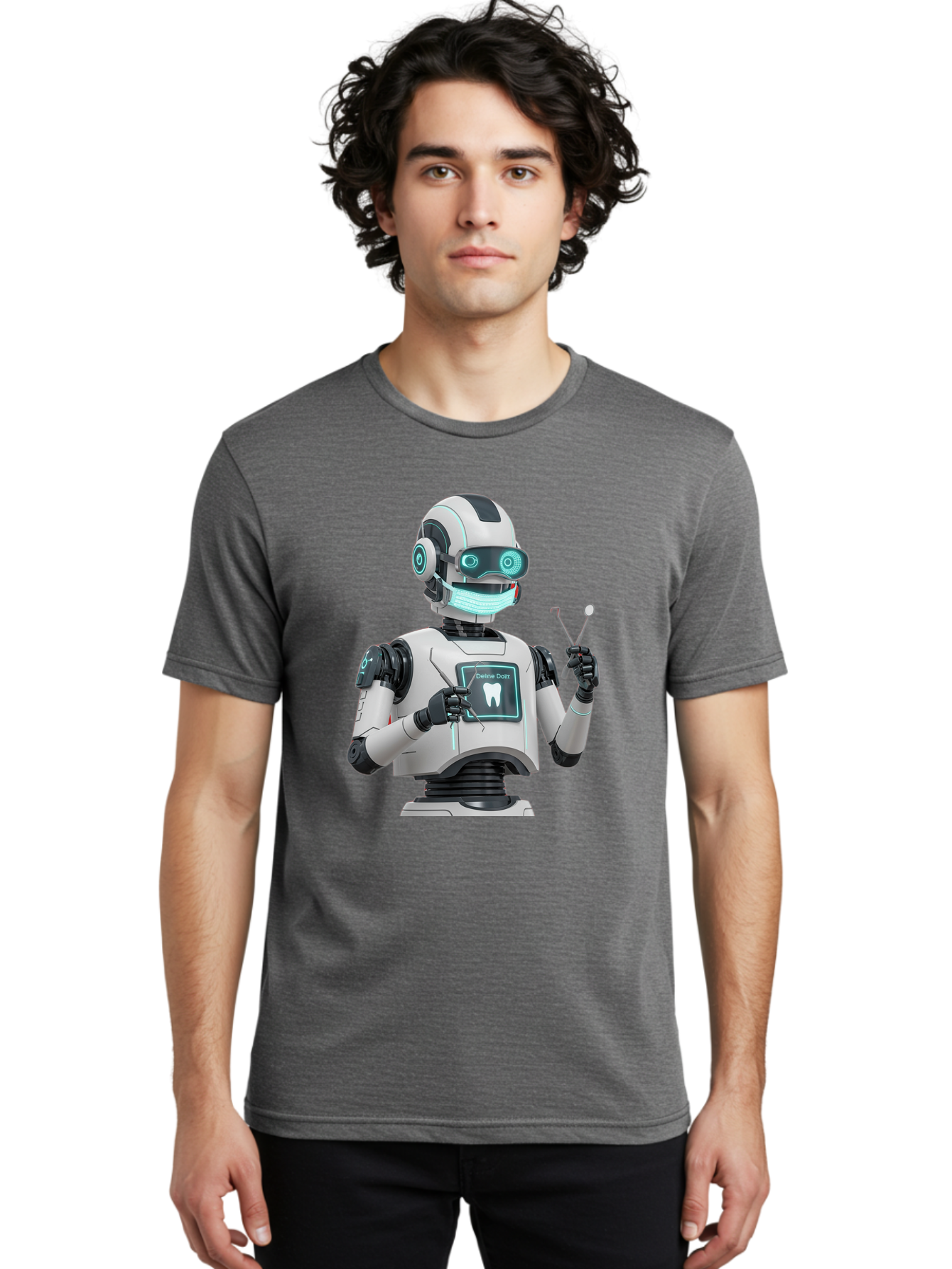 Dento-Dent-Robot Men'S Graphic Tee, 100% Cotton, Comfortable Casual Summer Wear, Machine Washable, Vintage Camera, Old Camera, Antique Camera, Black Camera, Classic Photography, Photography Equipment, Nostalgic Device, Film Camera, Camera Art Bam246