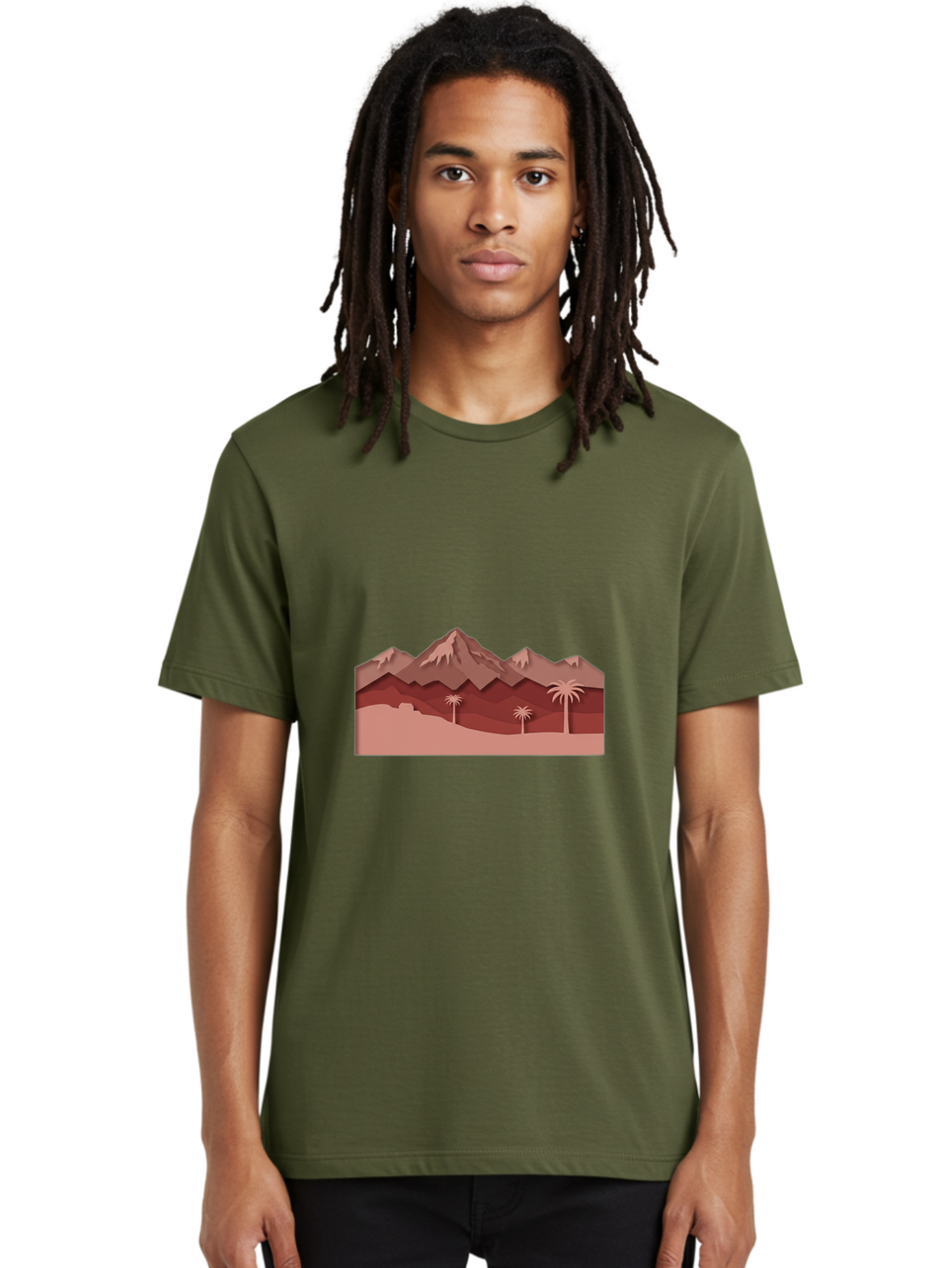 Desert-Mountains Men'S Graphic Tee, 100% Cotton, Comfortable Casual Summer Wear, Machine Washable, Vintage Camera, Old Camera, Antique Camera, Black Camera, Classic Photography, Photography Equipment, Nostalgic Device, Film Camera, Camera Art Bam247