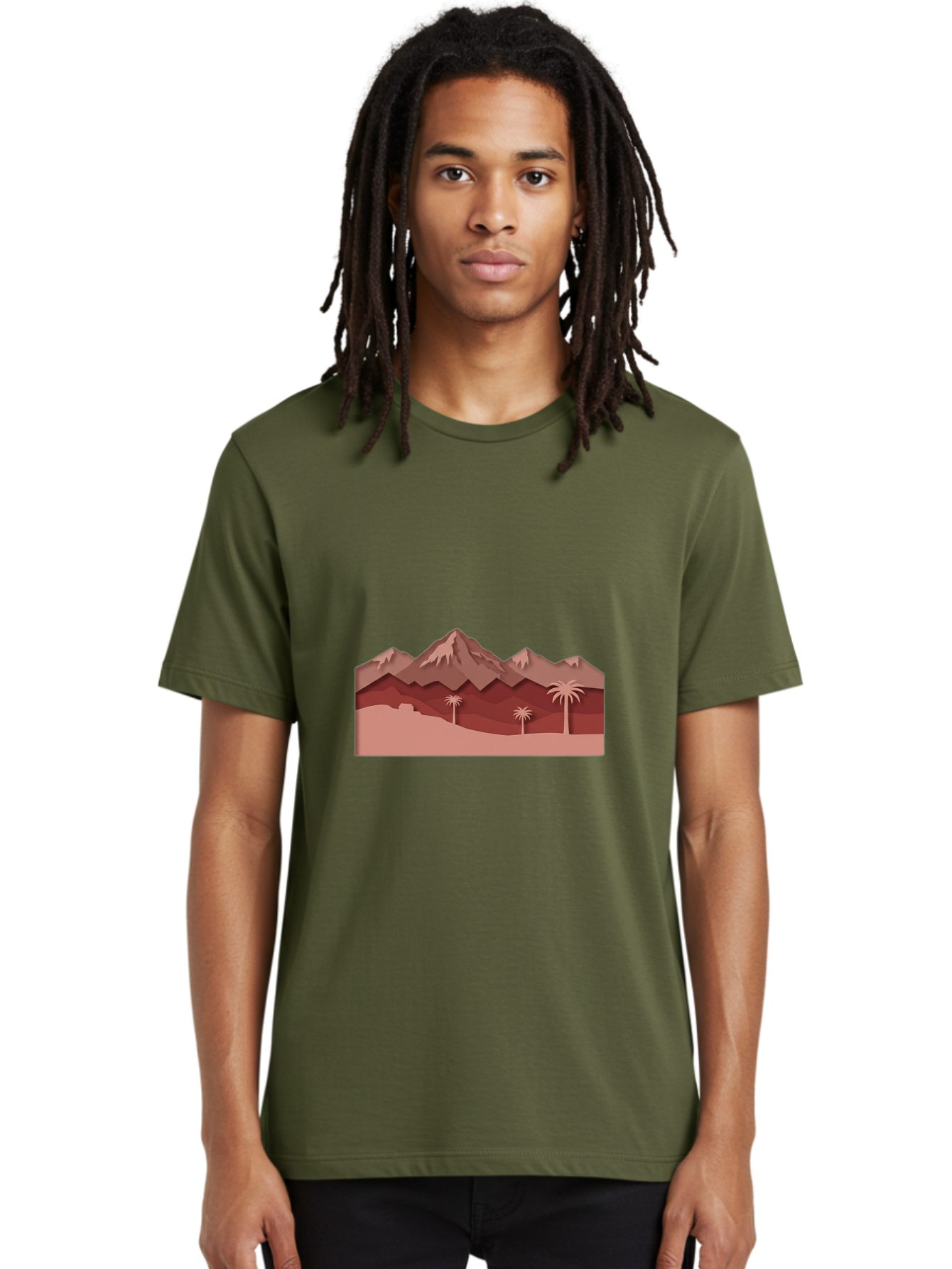 Desert-Mountains Men'S Graphic Tee, 100% Cotton, Comfortable Casual Summer Wear, Machine Washable, Vintage Camera, Old Camera, Antique Camera, Black Camera, Classic Photography, Photography Equipment, Nostalgic Device, Film Camera, Camera Art Bam247