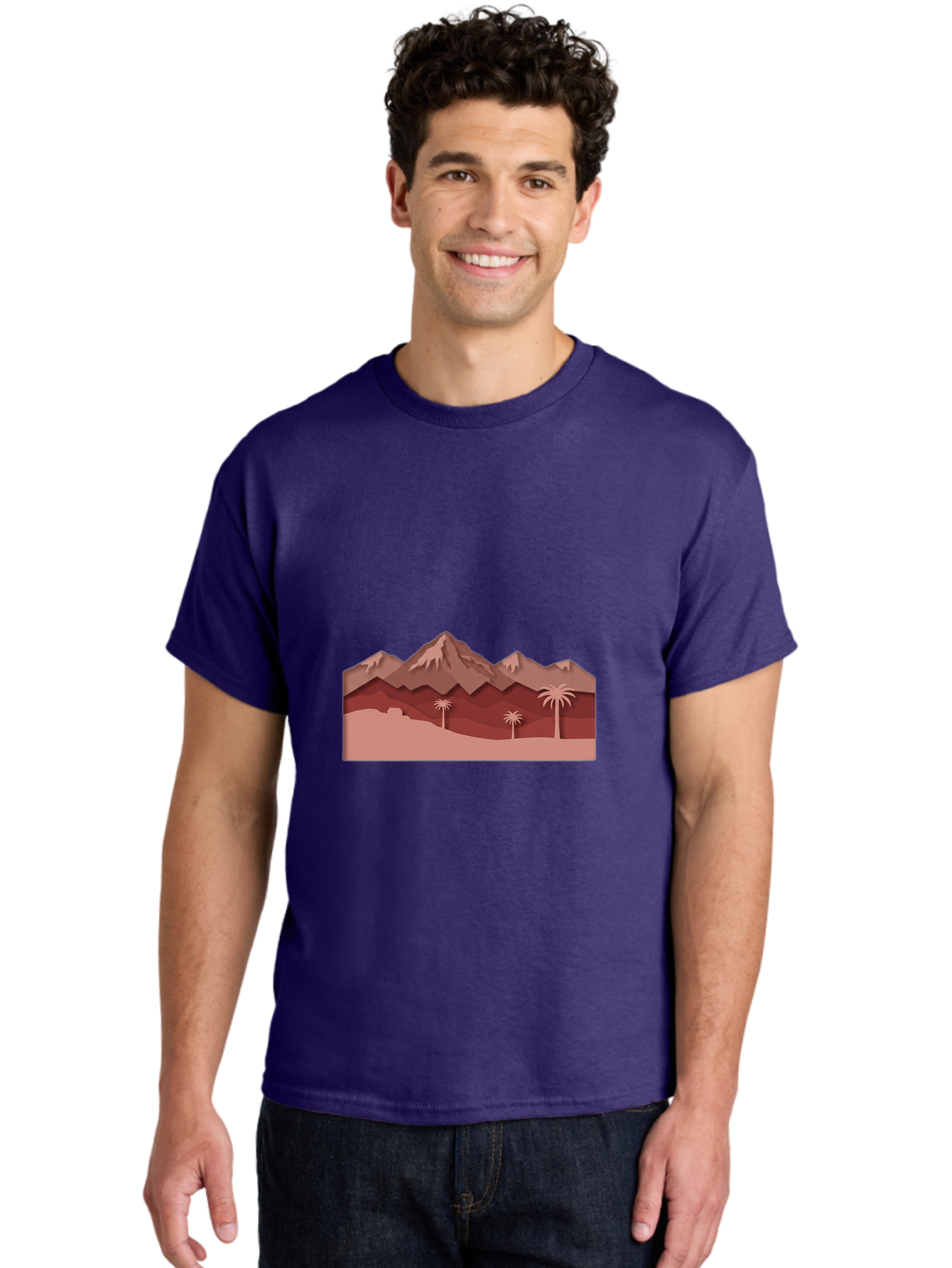 Desert-Mountains Men'S Graphic Tee, 100% Cotton, Comfortable Casual Summer Wear, Machine Washable, Vintage Camera, Old Camera, Antique Camera, Black Camera, Classic Photography, Photography Equipment, Nostalgic Device, Film Camera, Camera Art Bam247
