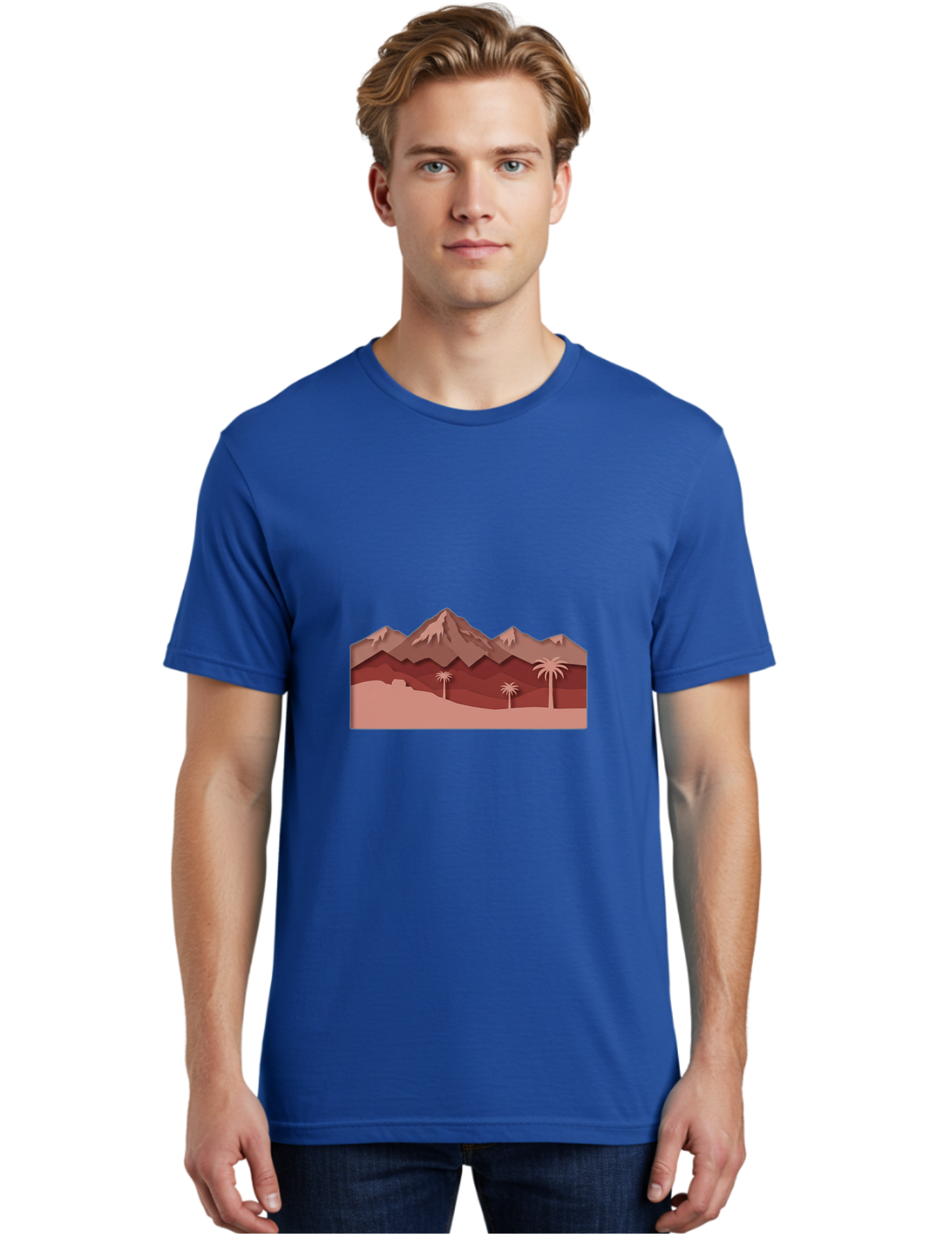 Desert-Mountains Men'S Graphic Tee, 100% Cotton, Comfortable Casual Summer Wear, Machine Washable, Vintage Camera, Old Camera, Antique Camera, Black Camera, Classic Photography, Photography Equipment, Nostalgic Device, Film Camera, Camera Art Bam247