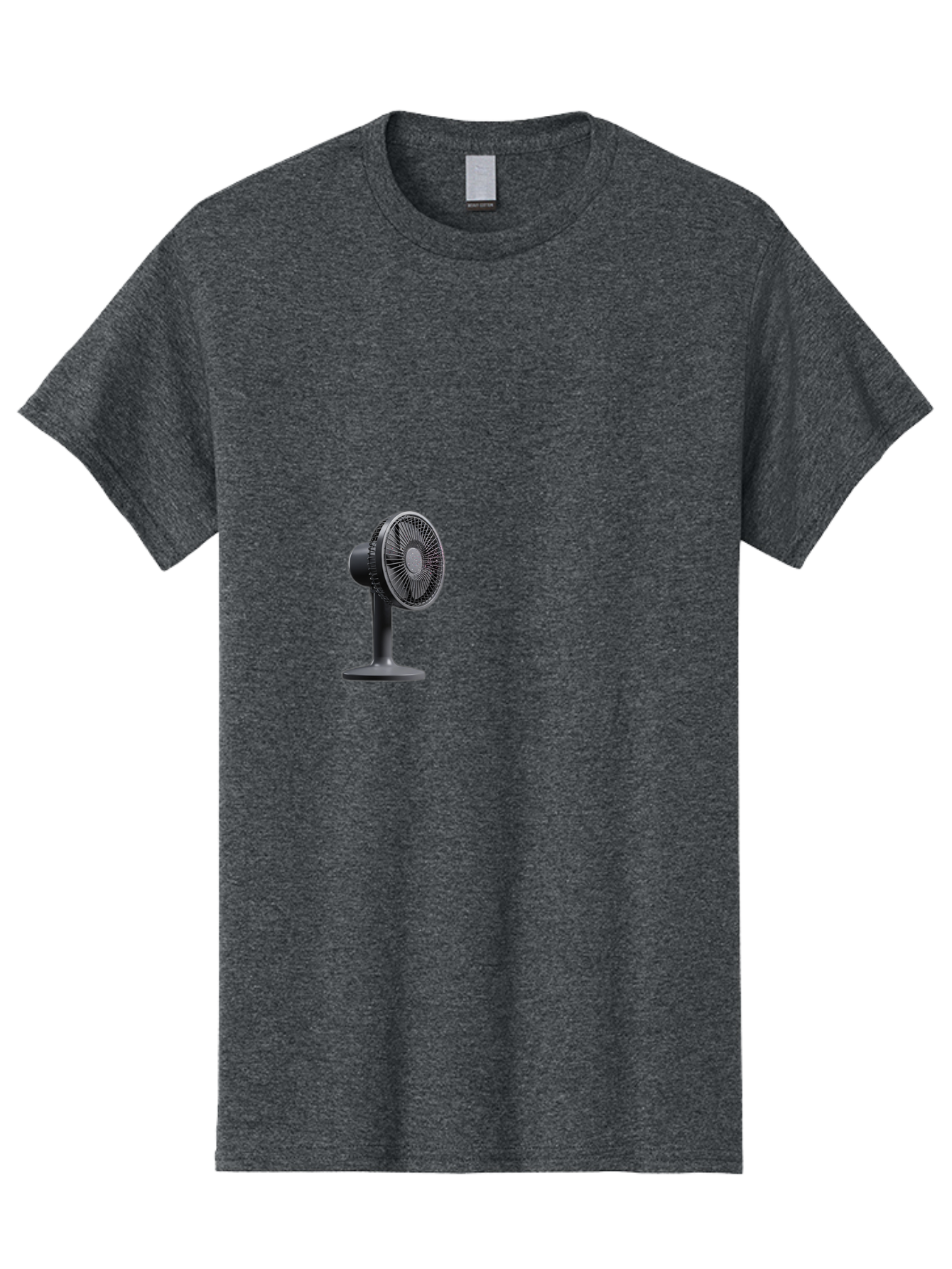 Desk-Fan-1 Men'S Graphic Tee, 100% Cotton, Comfortable Casual Summer Wear, Machine Washable, Vintage Camera, Old Camera, Antique Camera, Black Camera, Classic Photography, Photography Equipment, Nostalgic Device, Film Camera, Camera Art Bam248