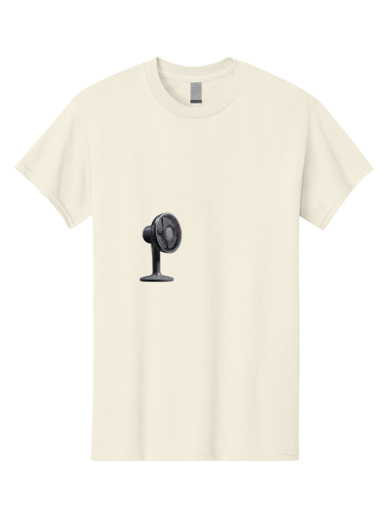 Desk-Fan-1 Men'S Graphic Tee, 100% Cotton, Comfortable Casual Summer Wear, Machine Washable, Vintage Camera, Old Camera, Antique Camera, Black Camera, Classic Photography, Photography Equipment, Nostalgic Device, Film Camera, Camera Art Bam248